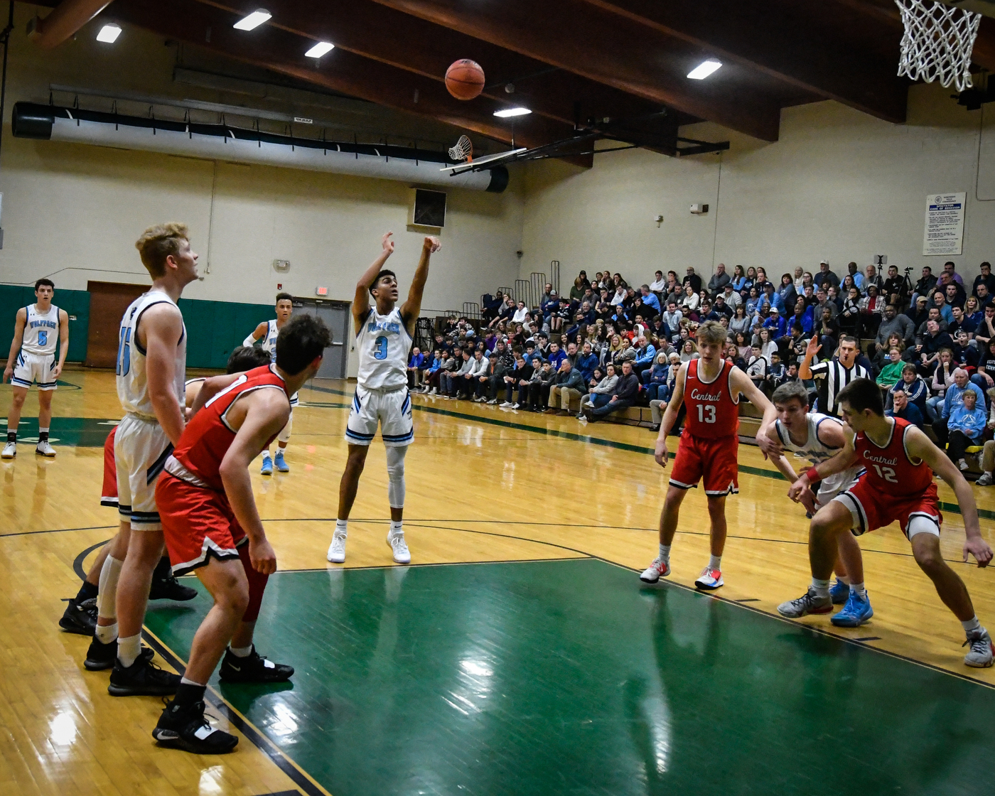 Boys Basketball Hunterdon Central vs. West Morris Central in the J.P