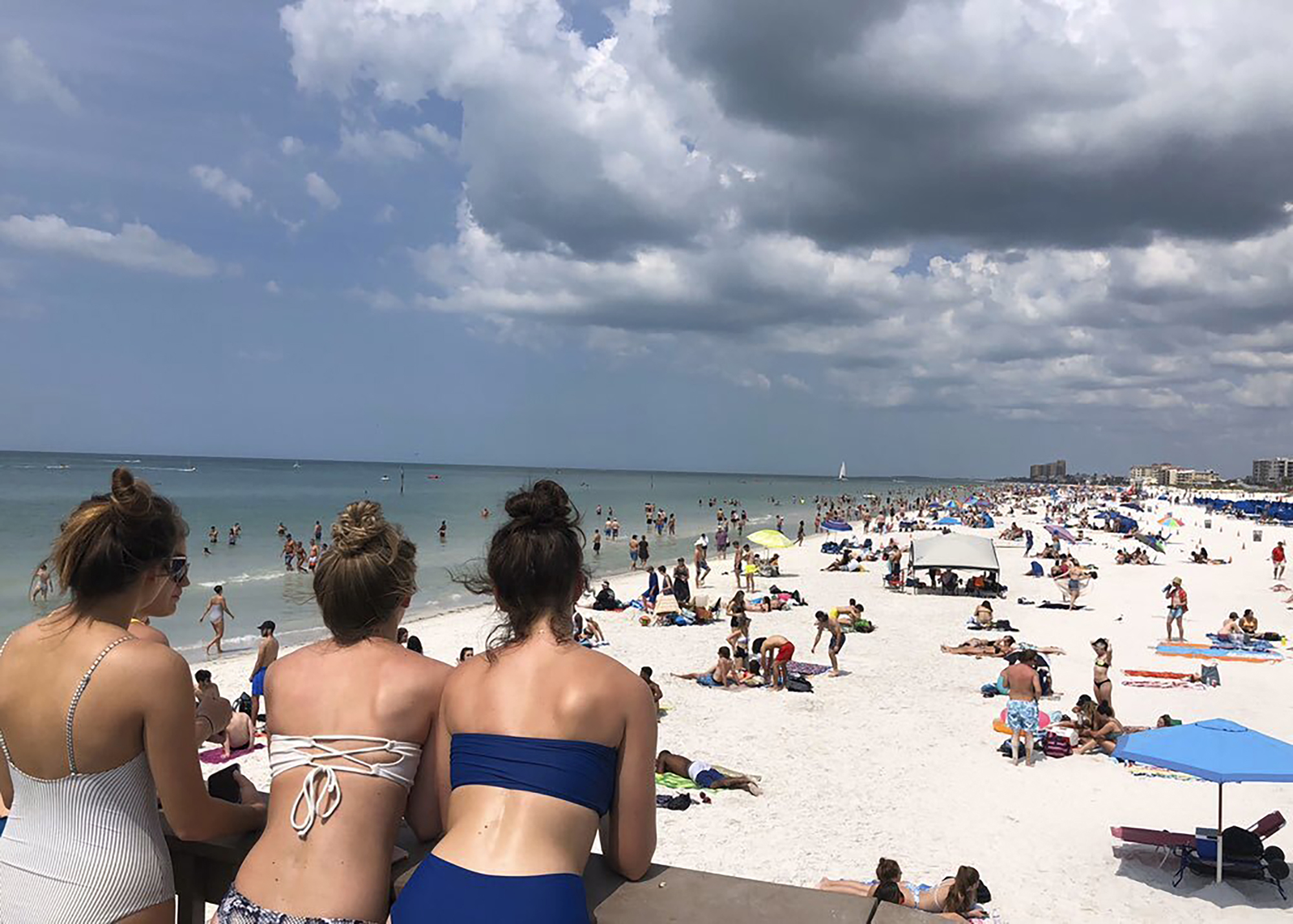 Coronavirus Impact On Spring Break Florida Beaches Still Attracting Vacationers Masslive Com
