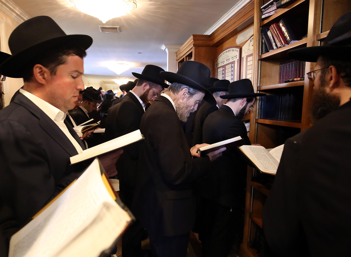 Funeral for Rabbi Shlomo Gissinger Zatzal. Sept. 13, 2019