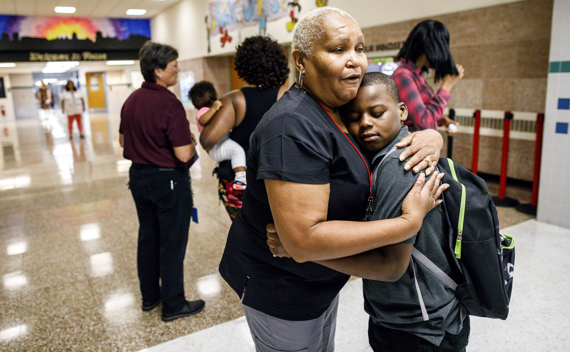 First day of school at Harrisburg School District