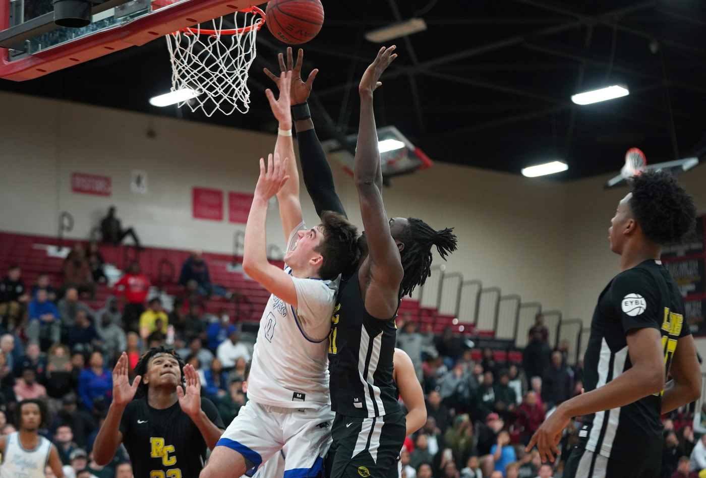 Roselle Catholic boys basketball plays Gill St. Bernard's in North ...
