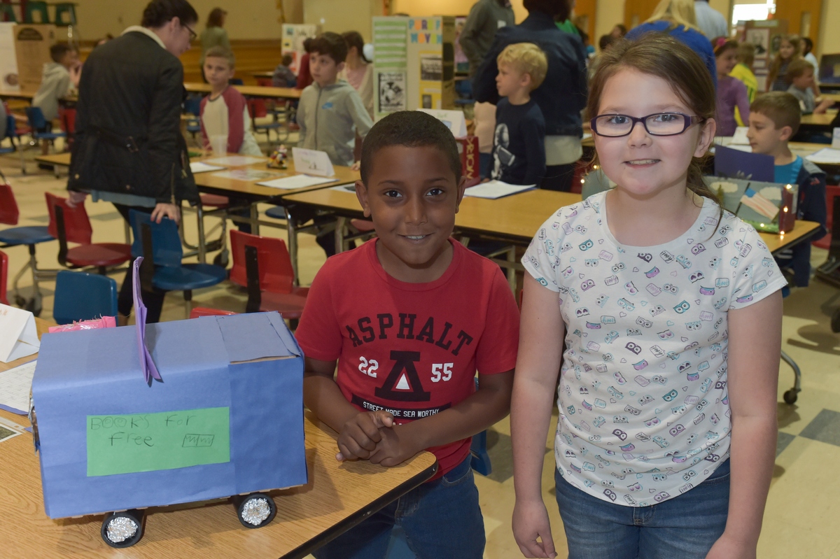 Paper Mill Elementary School second grade takes 350years of Westfield