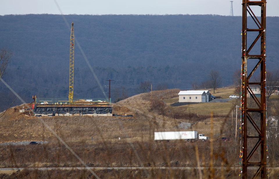 Central Susquehanna Valley Thruway construction