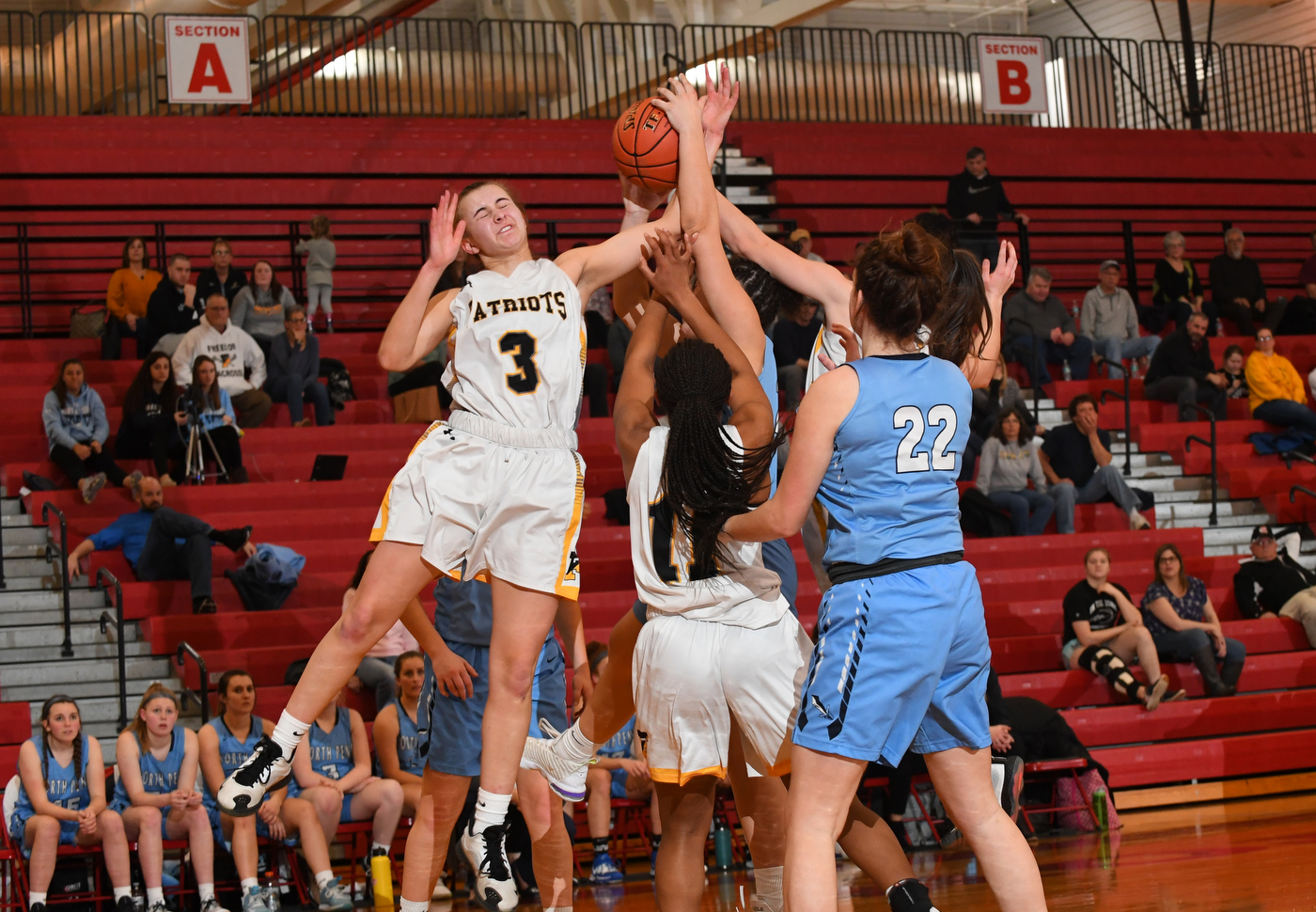 PIAA Class 6A Girls Basketball First Round: Freedom vs. North Penn ...