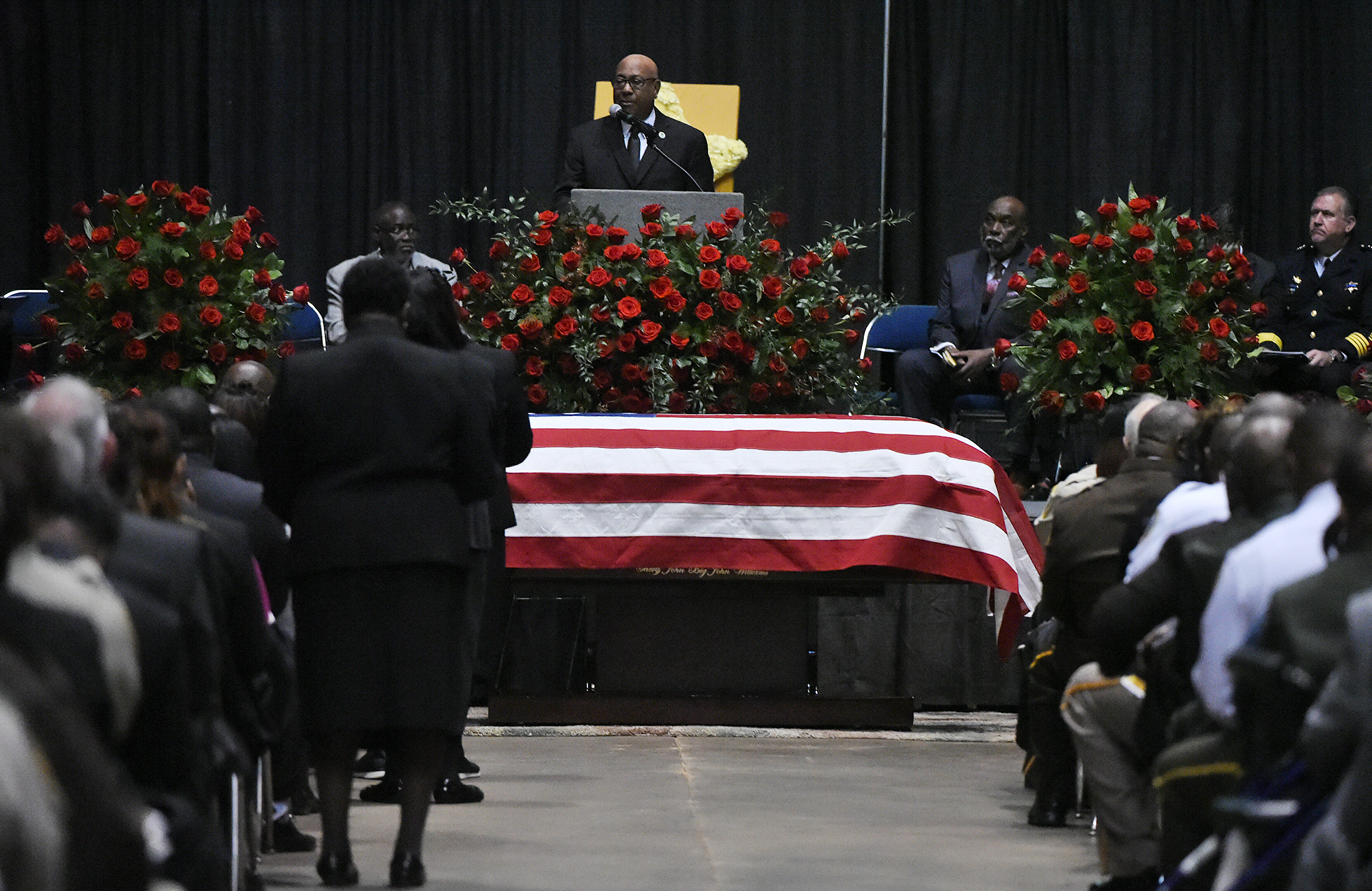 Funeral for Lowndes County Sheriff "Big John" Williams in Montgomery