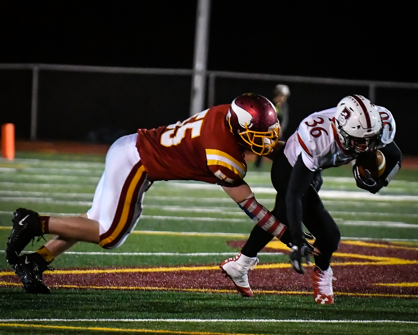 Football Bernards Defeats Voorhees on 10182019