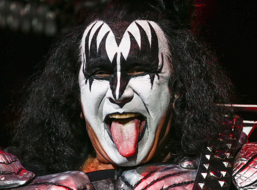 Gene Simmons Kiss Tongue