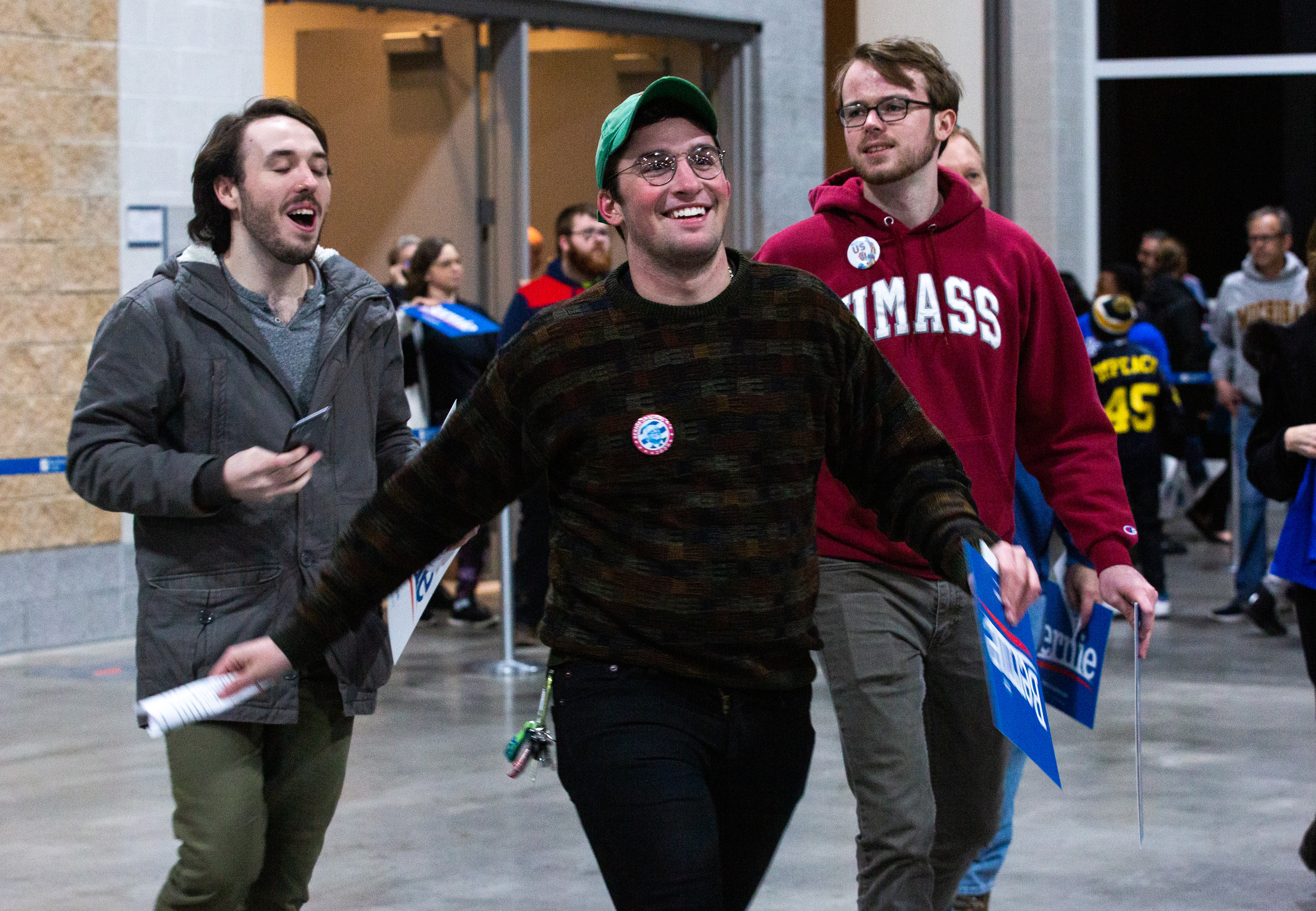 Bernie Rally 2020 Springfield Presidential candidate Bernie Sanders' campaign rally in Springfield ...