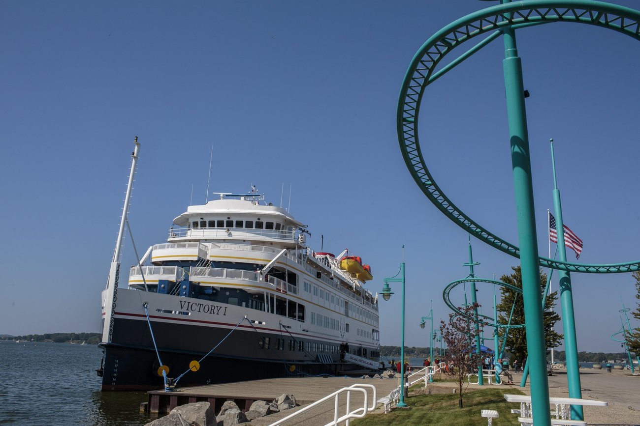 Cruise ships visit Muskegon