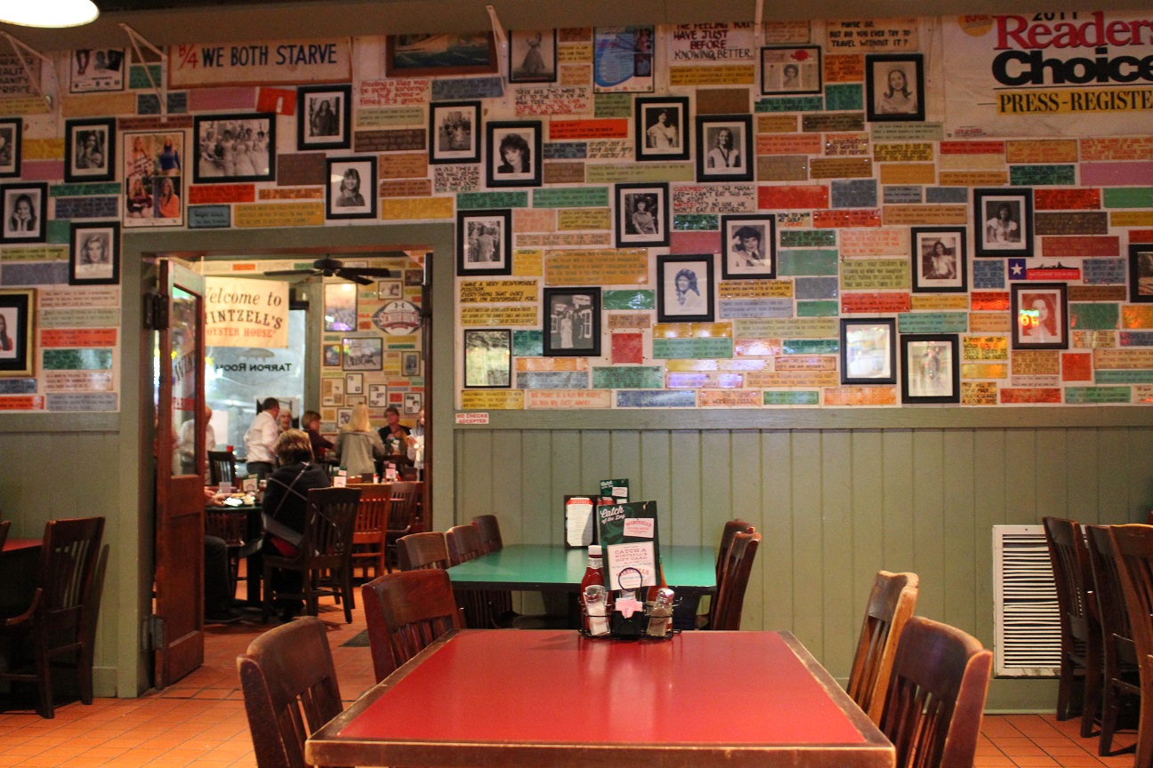 At Wintzell’s Oyster House, the walls can talk