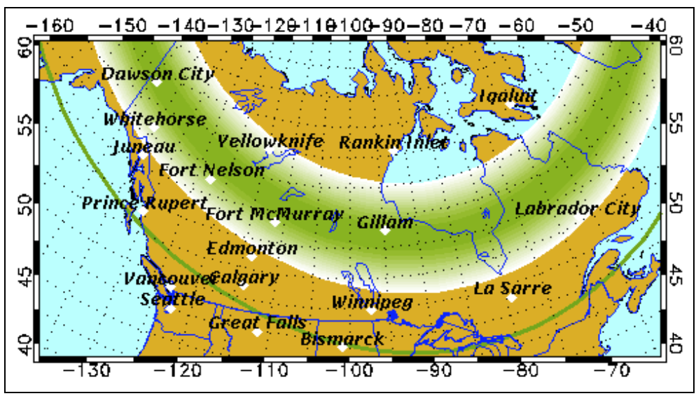 Northern lights forecast shows when to head north to see the splendor