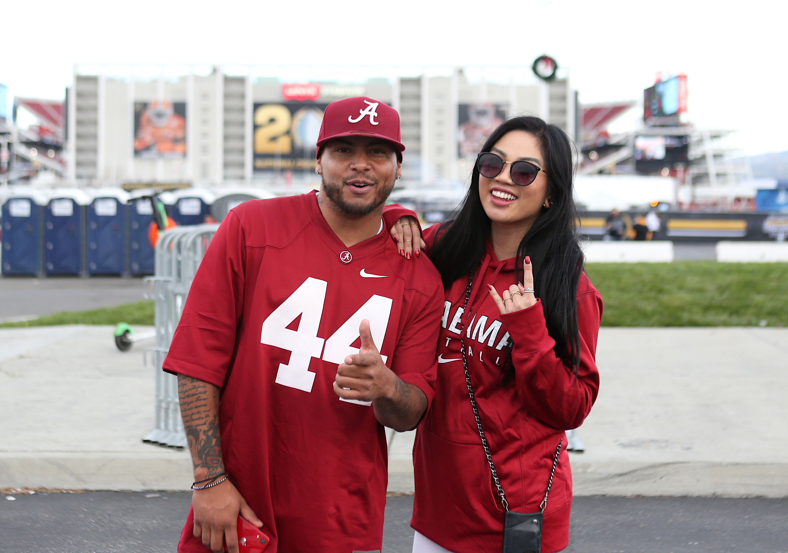Alabama, Clemson fans converge on College Football Playoff title game ...