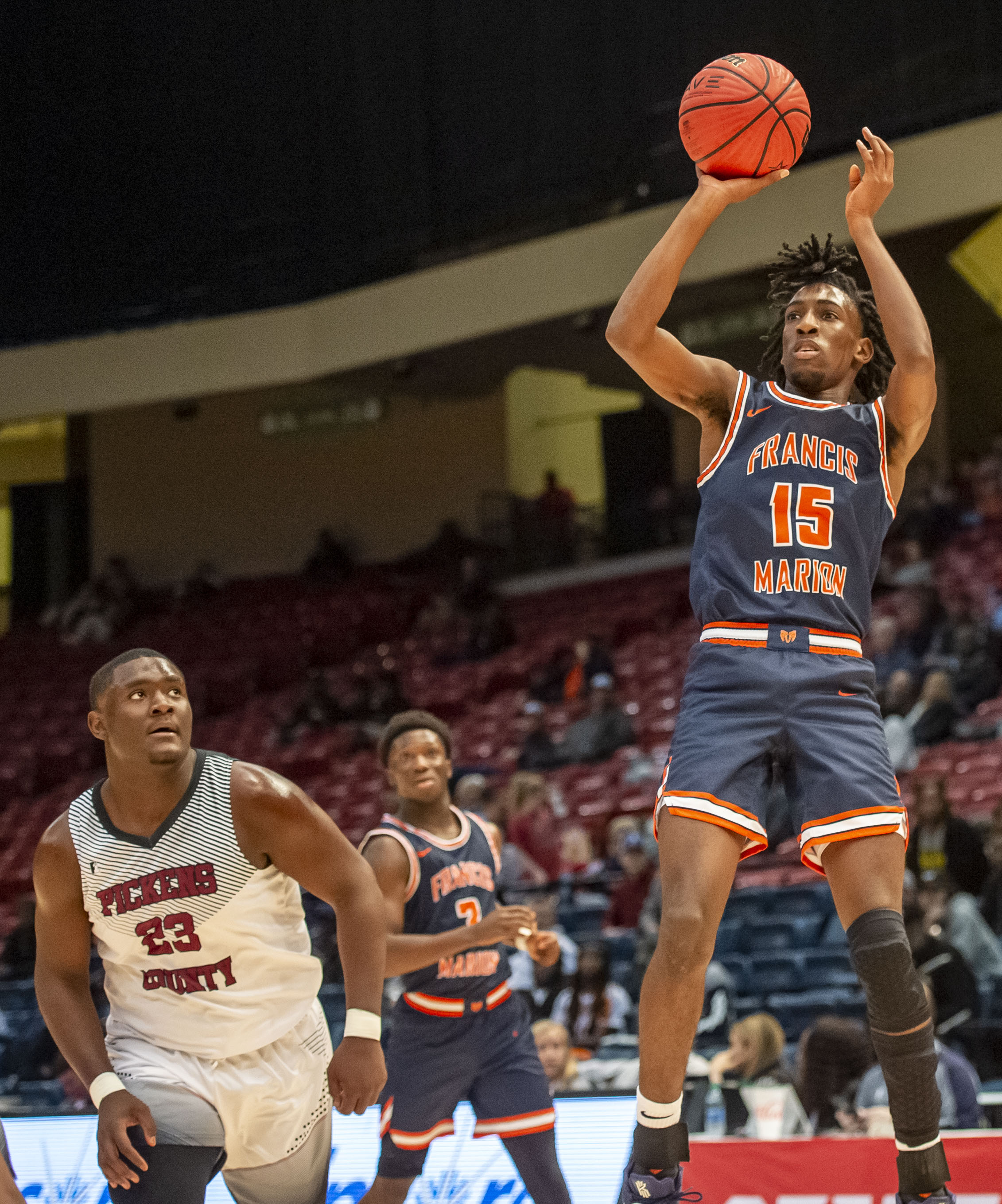 Pickens County vs. Frances Marion 1A semifinal basketball