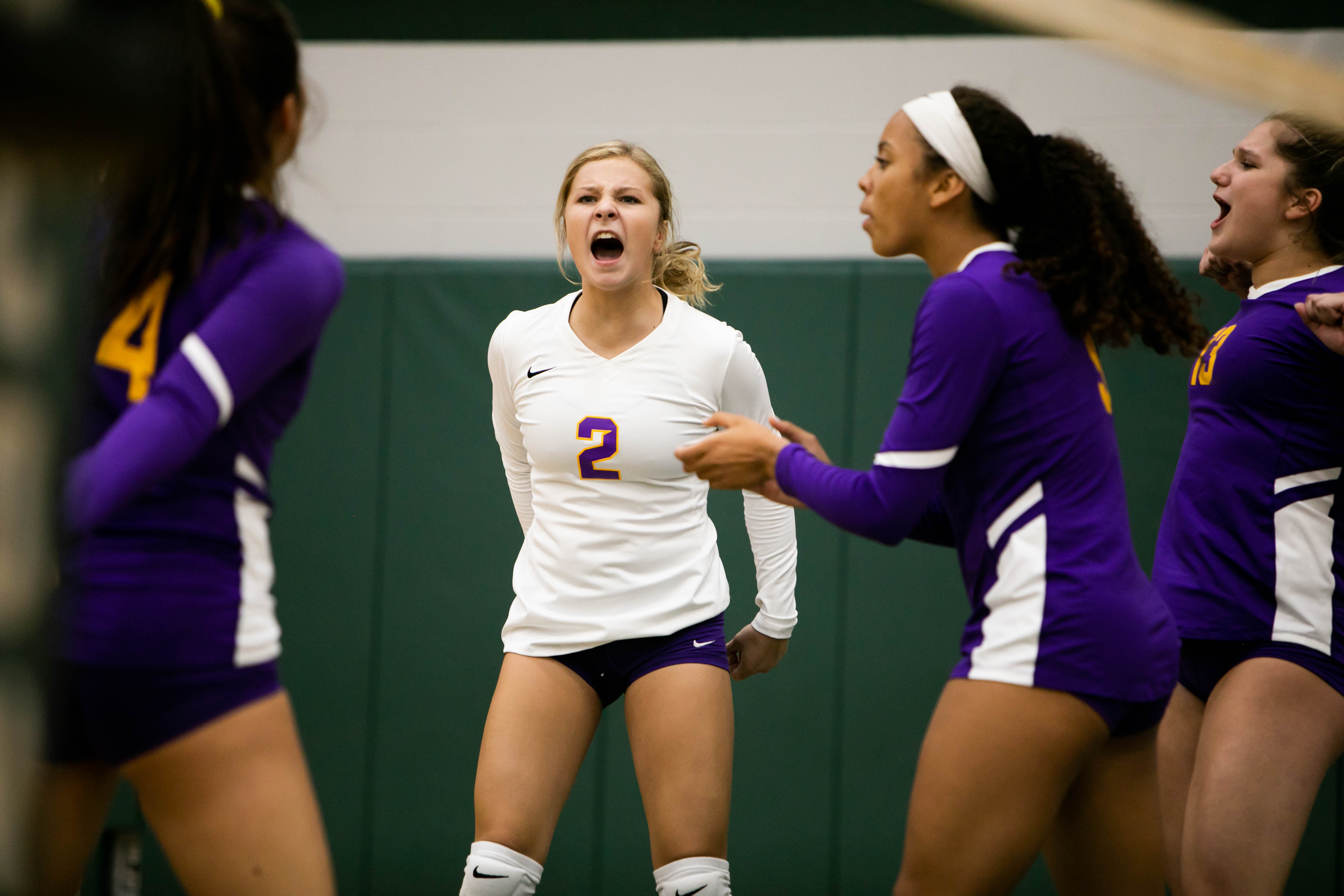 Bay County varsity volleyball tournament at Pinconning High School