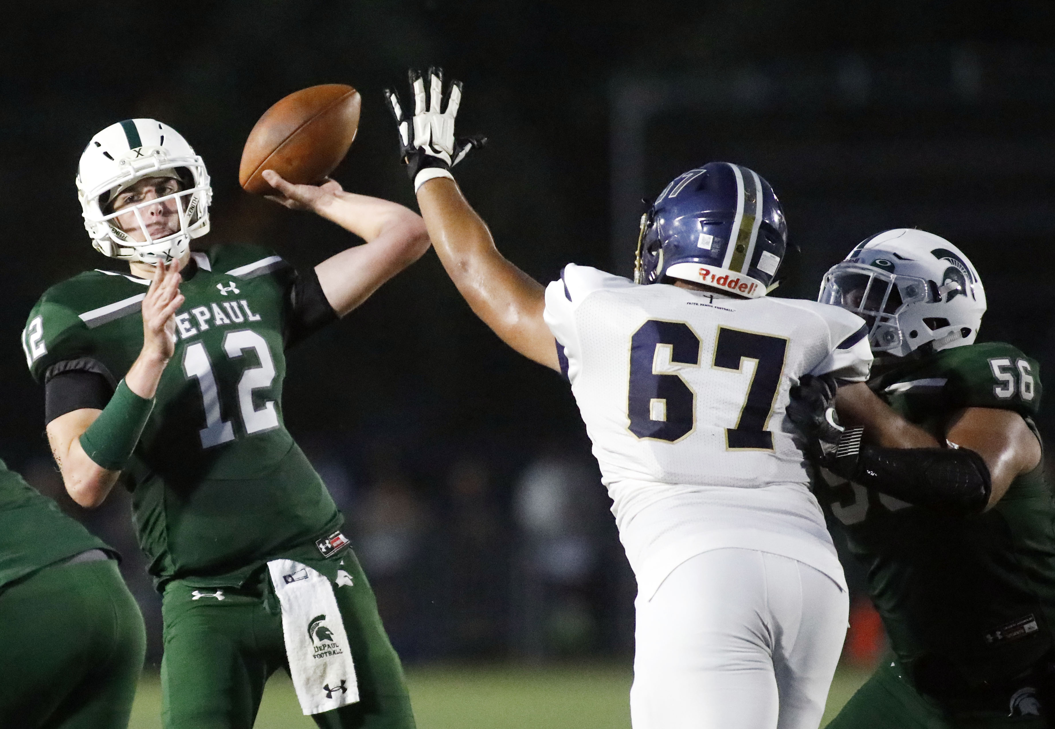 Football DePaul beats Pope John in Week 0 game for coach John McKenna