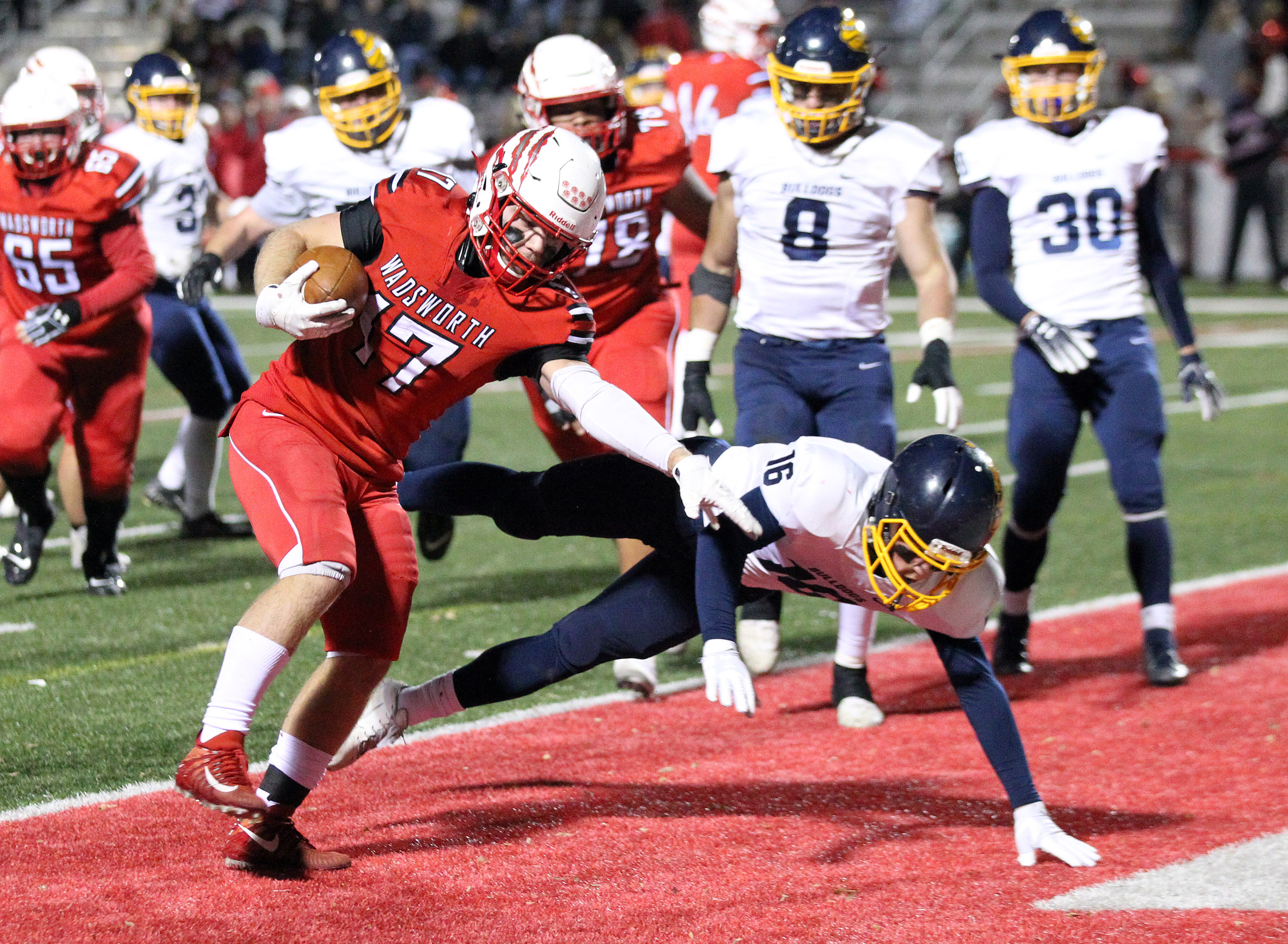 High school football: Olmsted Falls at Wadsworth, November 8, 2019 ...