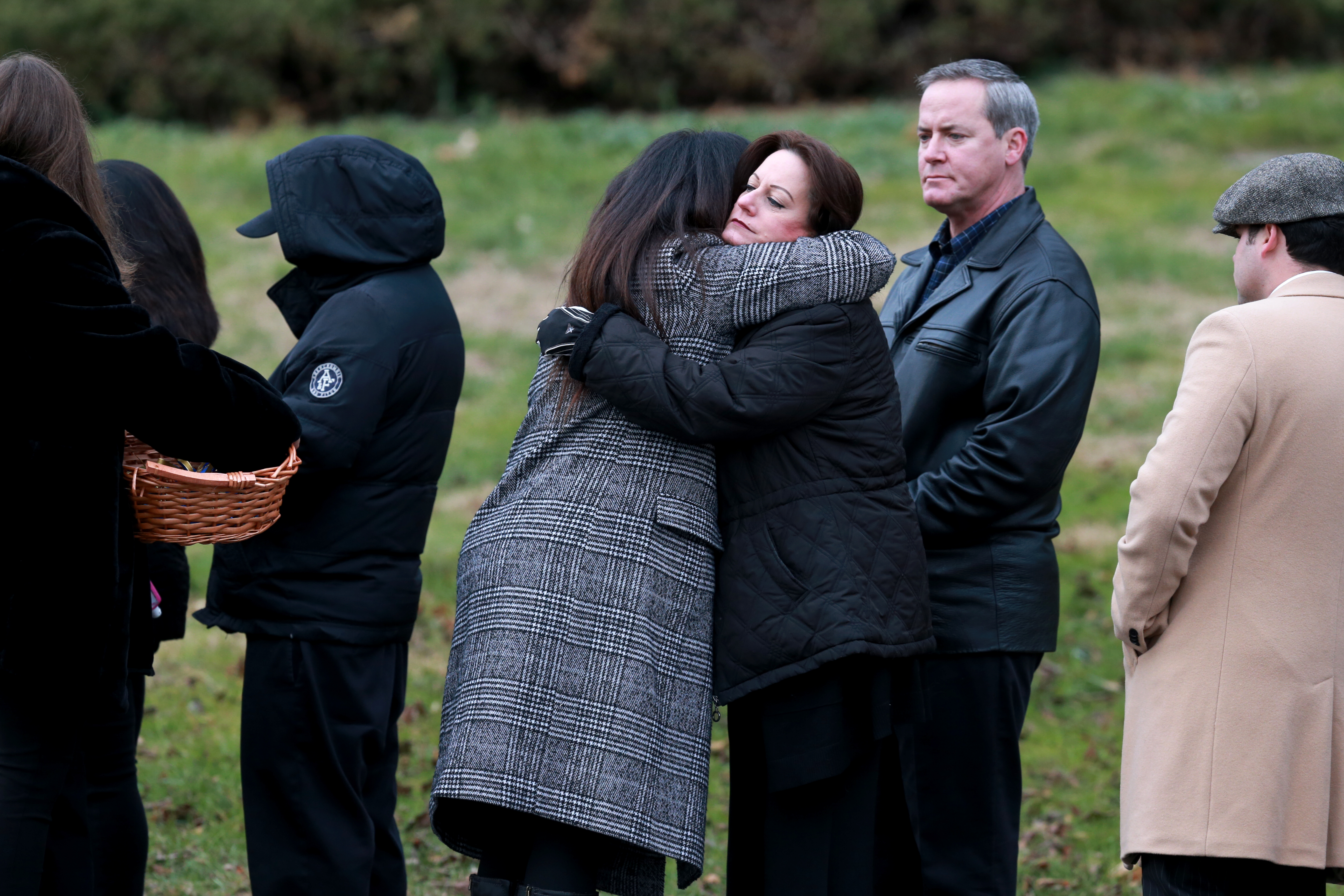 Hundreds line up in cold to say final goodbye to college student - nj.com