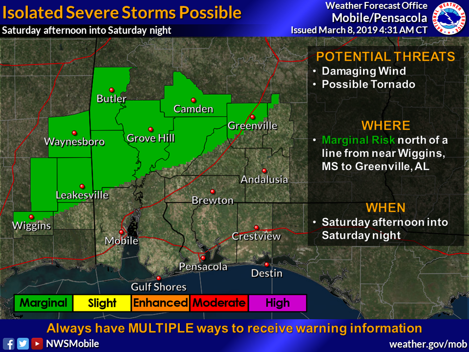 Chance of strong storms for Alabama this weekend - al.com
