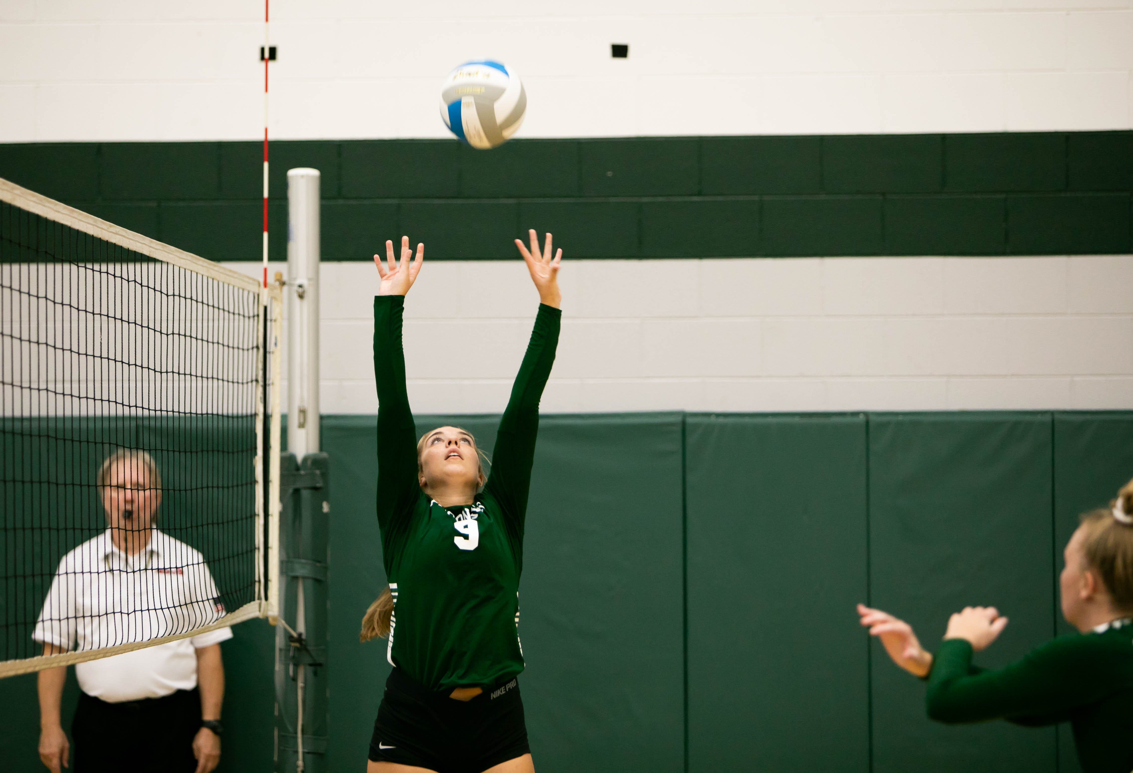 Bay County varsity volleyball tournament at Pinconning High School