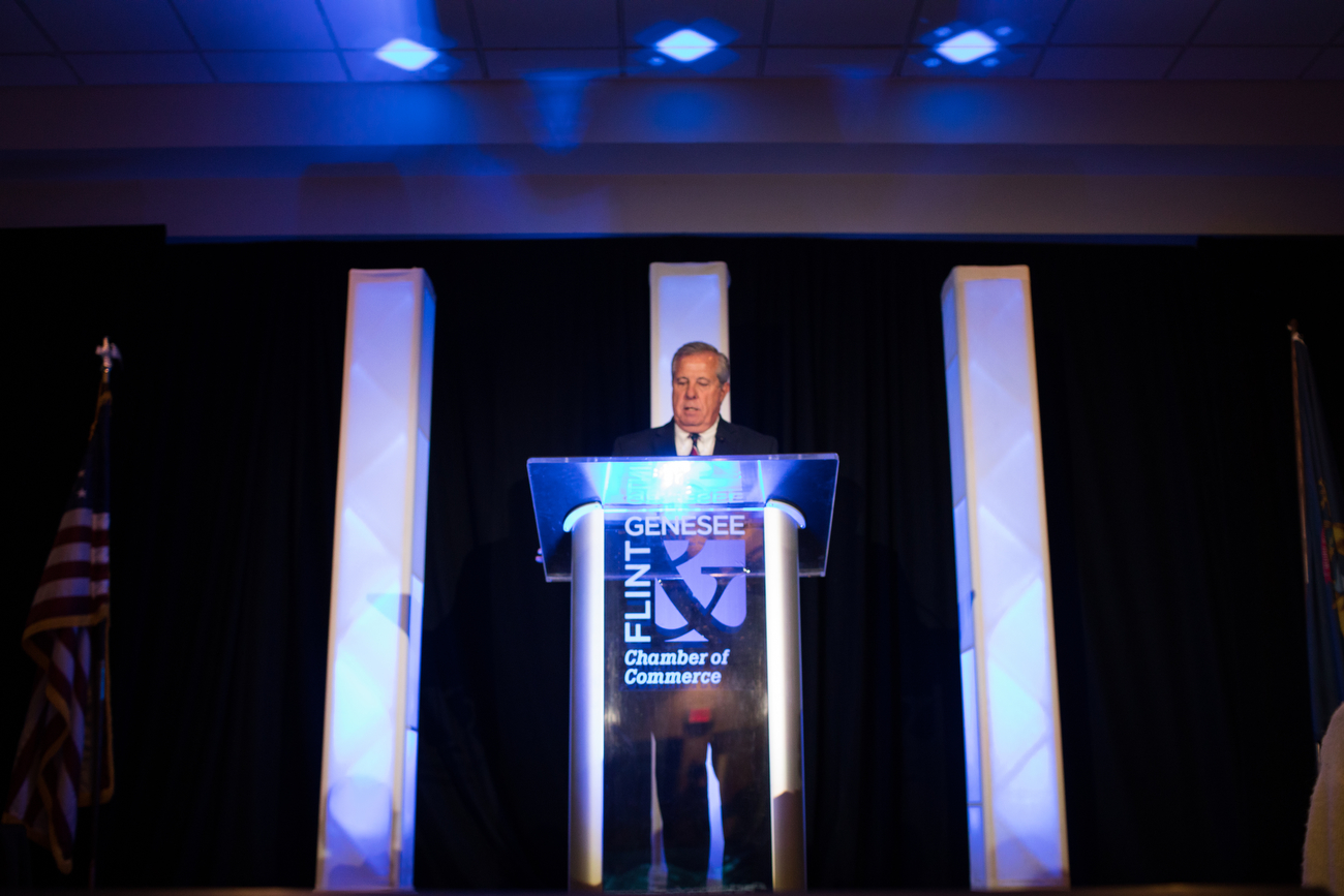 Flint and Genesee Chamber holds annual meeting with Detroit Mayor ...