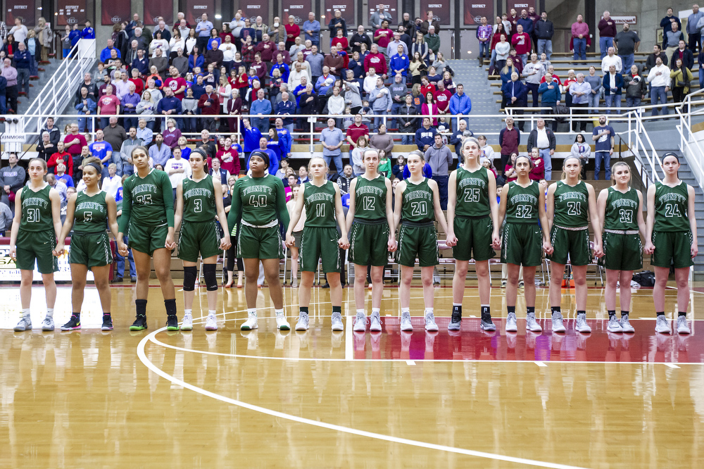 Trinity vs Dunmore in PIAA Class 3A girls semifinal game - pennlive.com