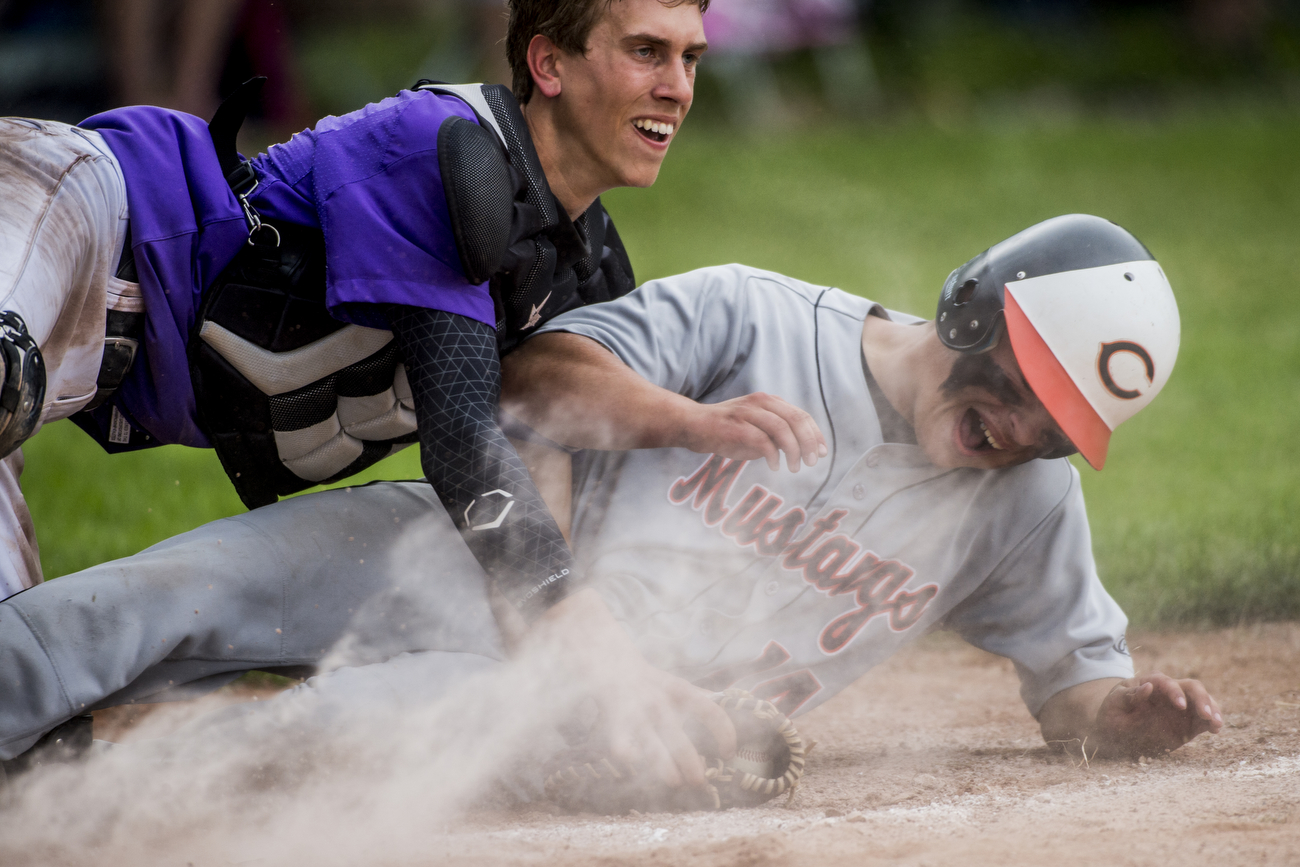 Clio boys baseball takes down Saginaw Swan Valley 43 in Division 2