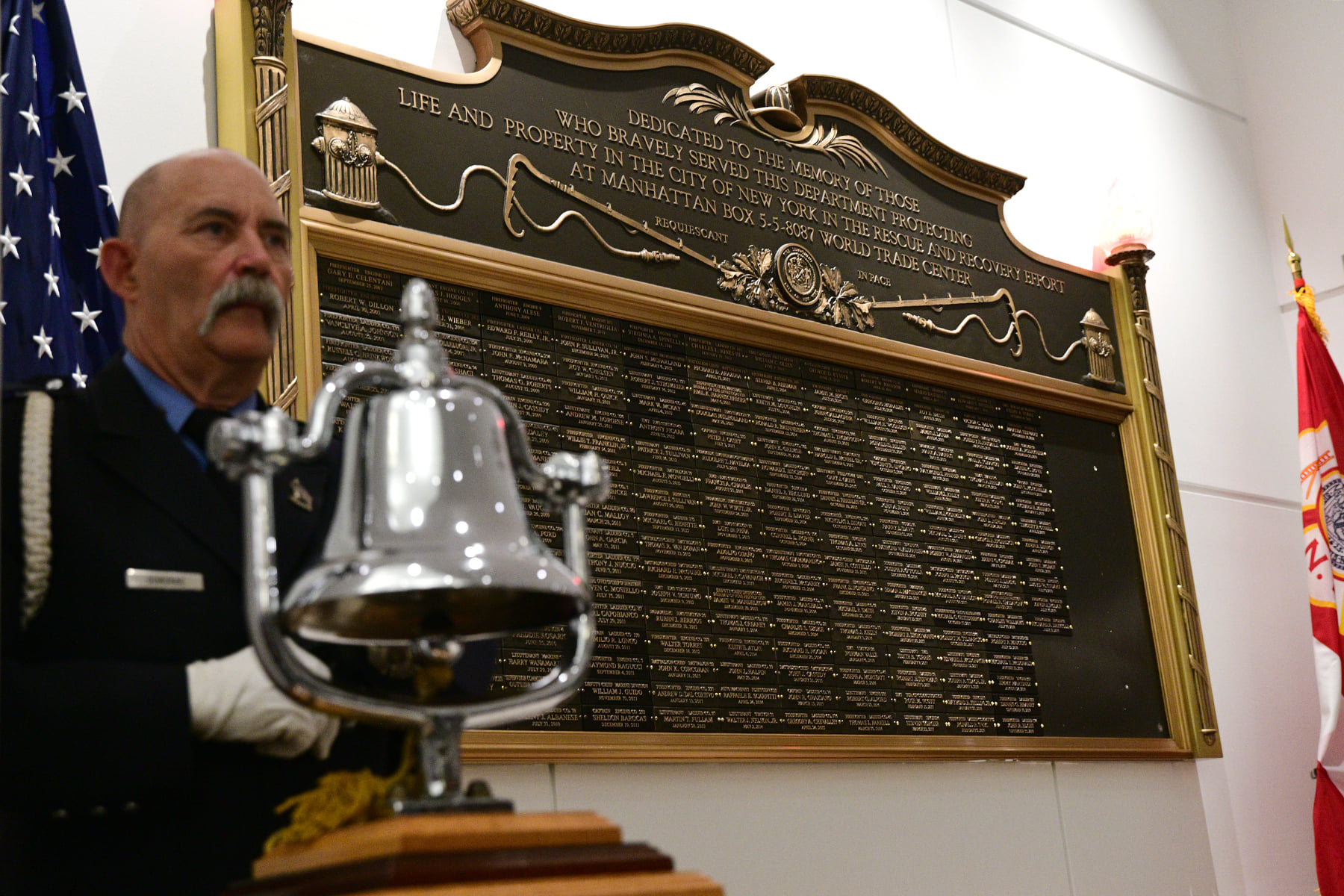 FDNY honors fallen 9/11 S.I. heroes at memorial wall ceremony - silive.com