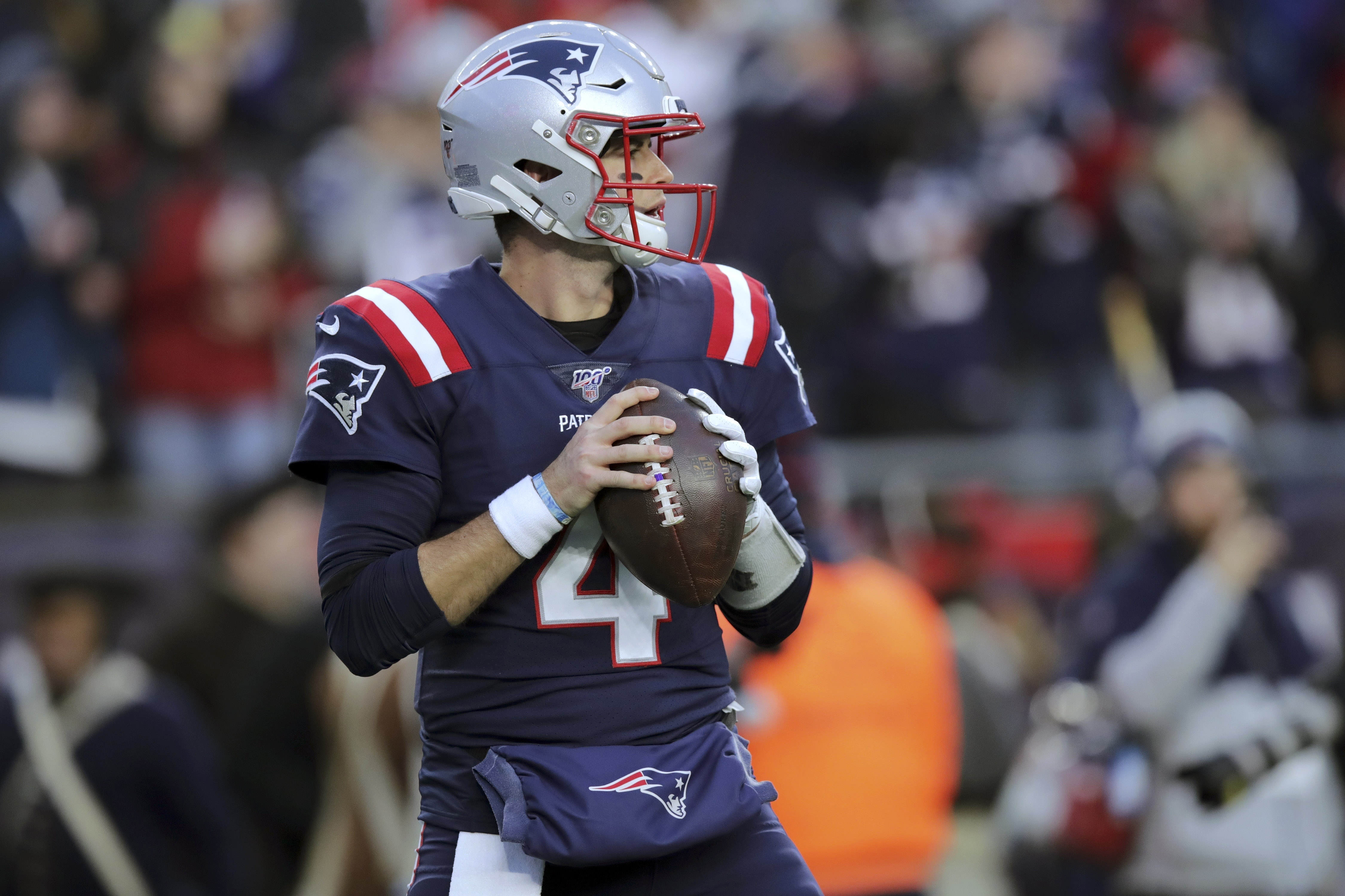 Can Jarrett Stidham replace Tom Brady? QB practiced vs. NFL's top ...
