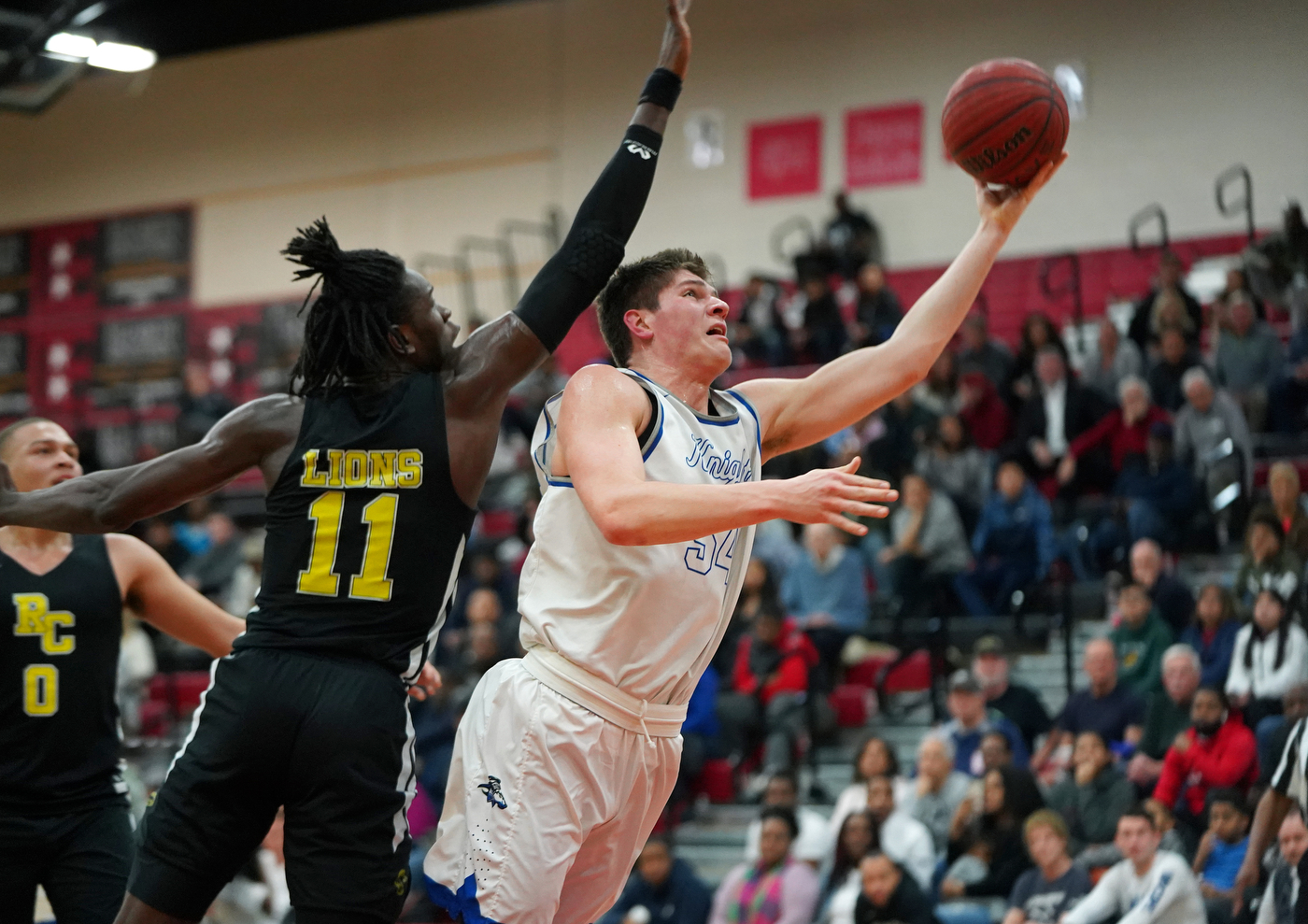 Roselle Catholic boys basketball plays Gill St. Bernard's in North ...