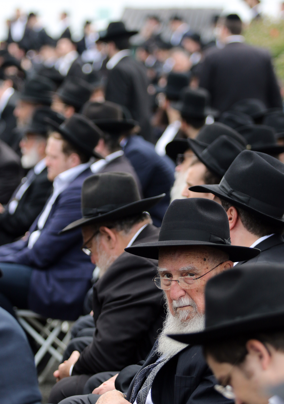 Funeral for Rabbi Shlomo Gissinger Zatzal. Sept. 13, 2019