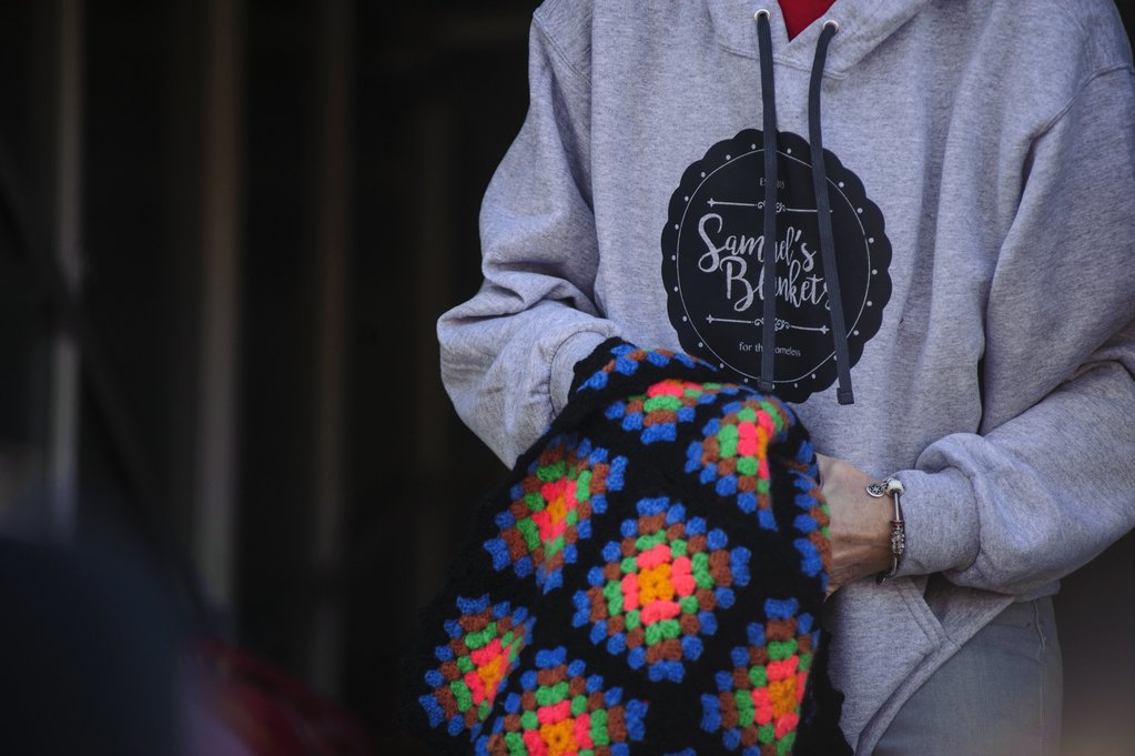 Local teen again collecting blankets for those in need