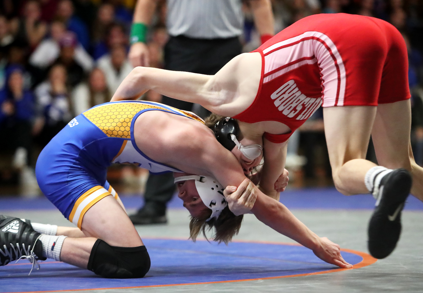 Wrestling Paulsboro defeats Woodstown in SJ Group 1 final, Feb. 14