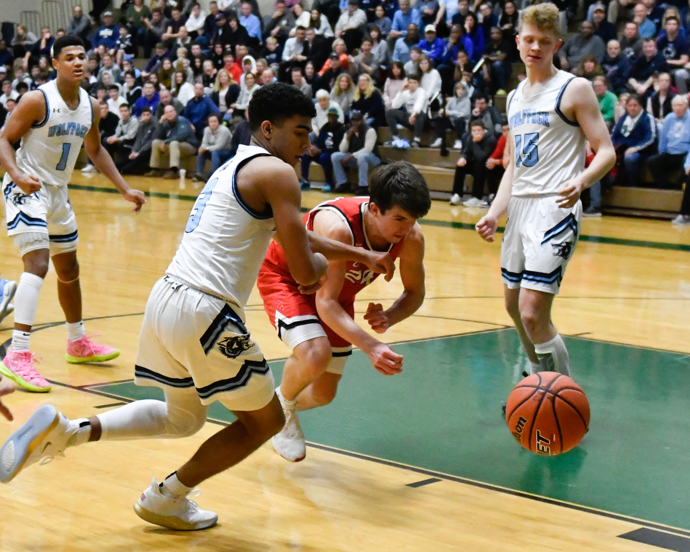 Boys Basketball Hunterdon Central vs. West Morris Central in the J.P
