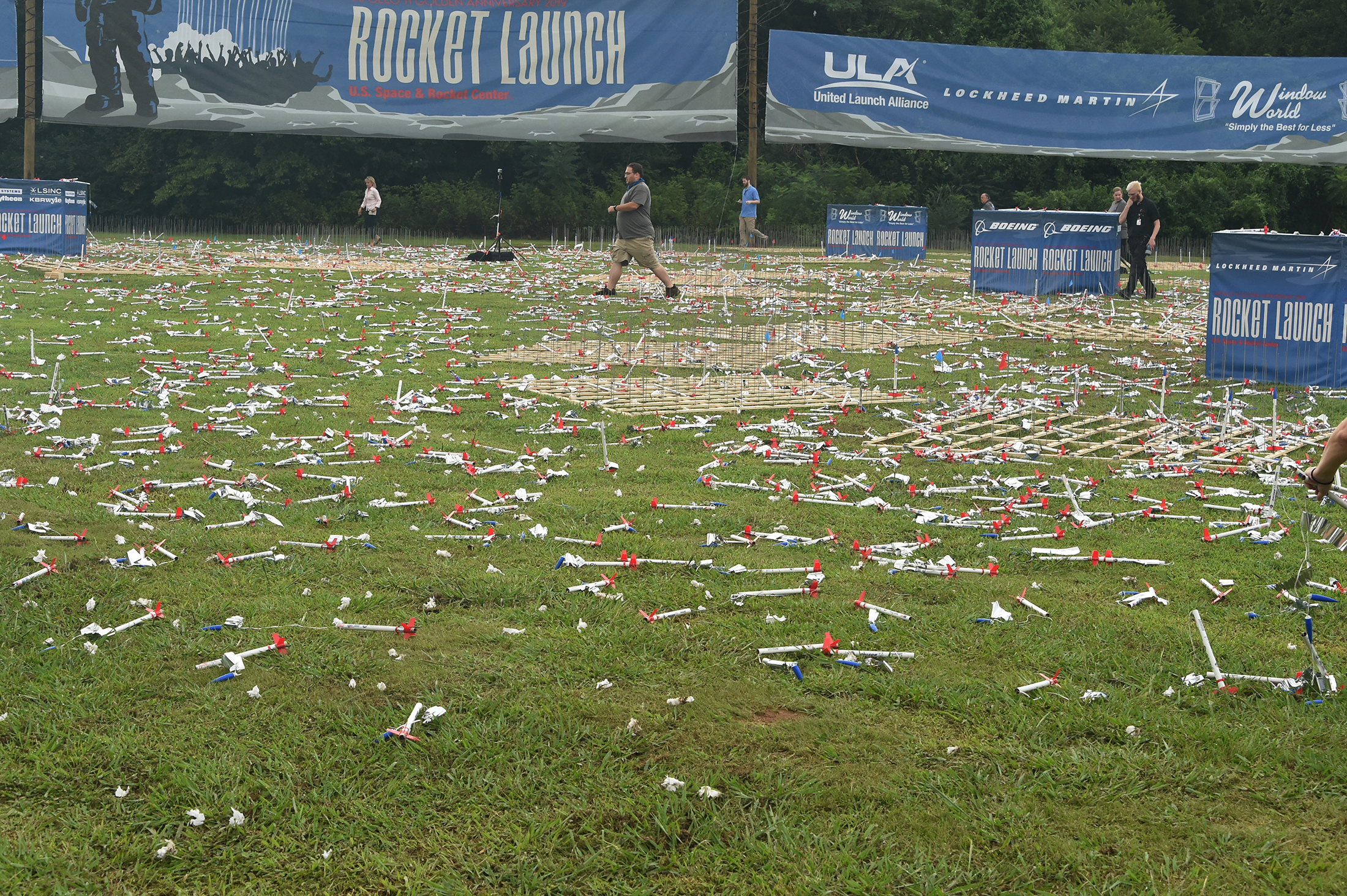Spent Rockets 5,000 rockets launched in Huntsville for Apollo 11 50th anniversary ...