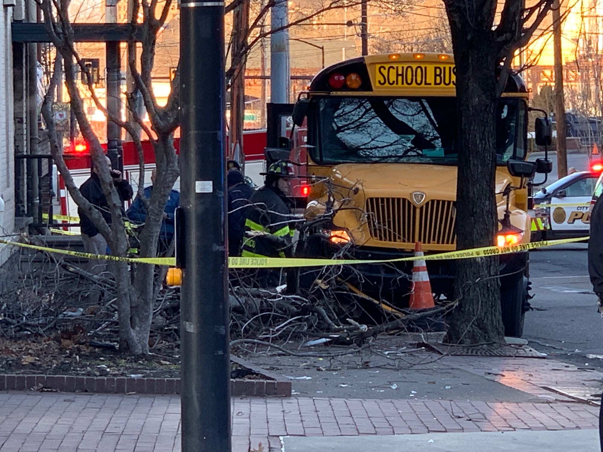 School bus driver taken to hospital in Bethlehem crash ...