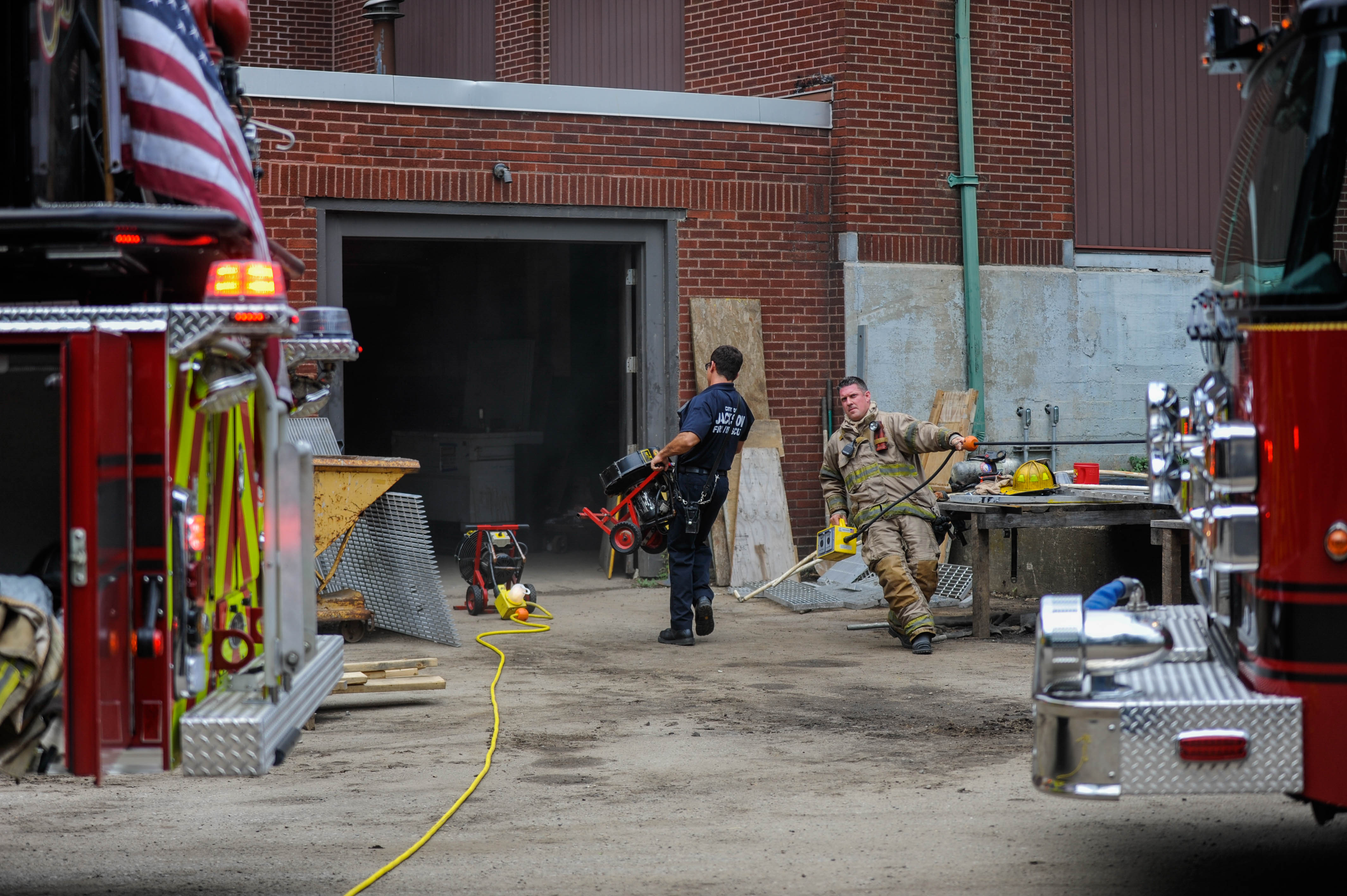 Fire crews respond to electrical fire at Jackson water treatment ...