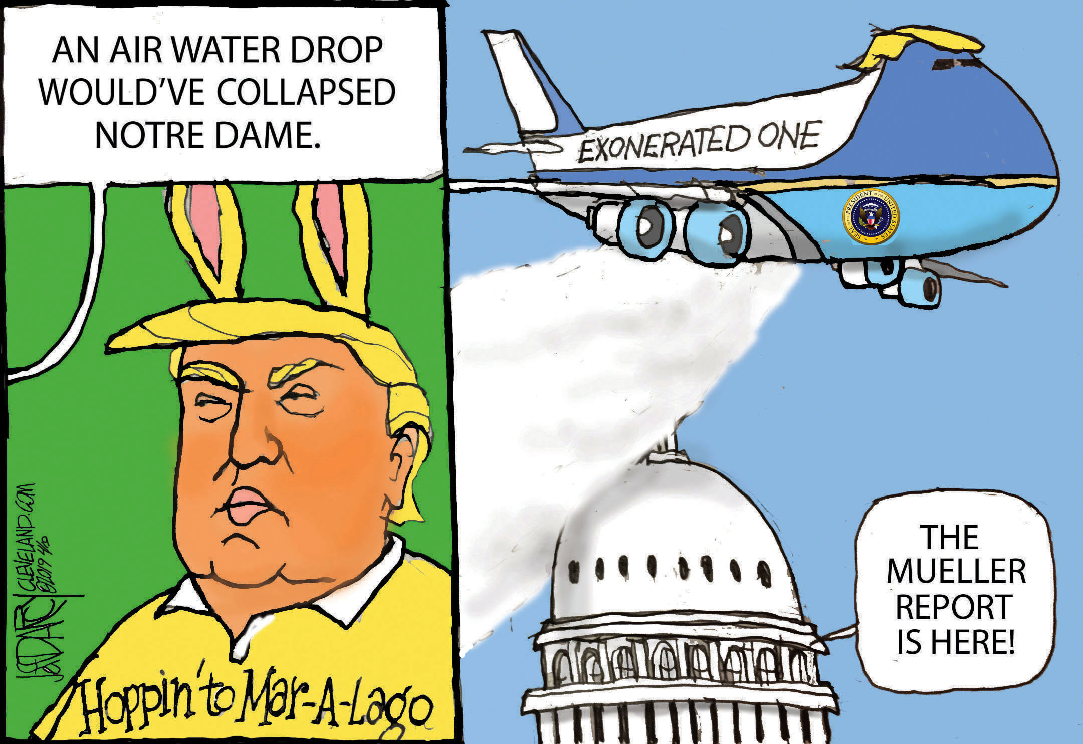 Damaging Robert Mueller Report Release Darcy Cartoon Cleveland Com