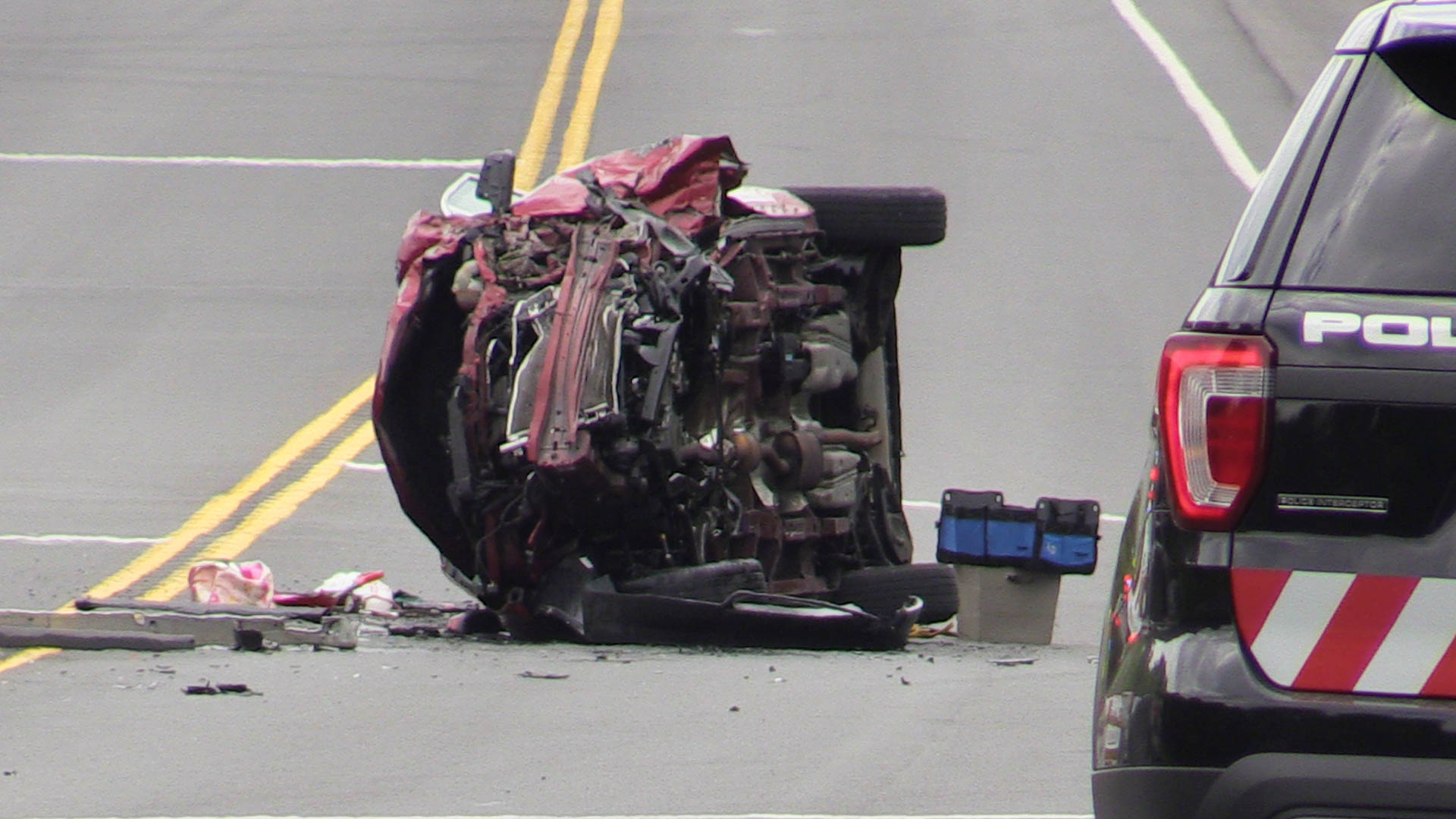 Woman dies in headon Route 145 crash
