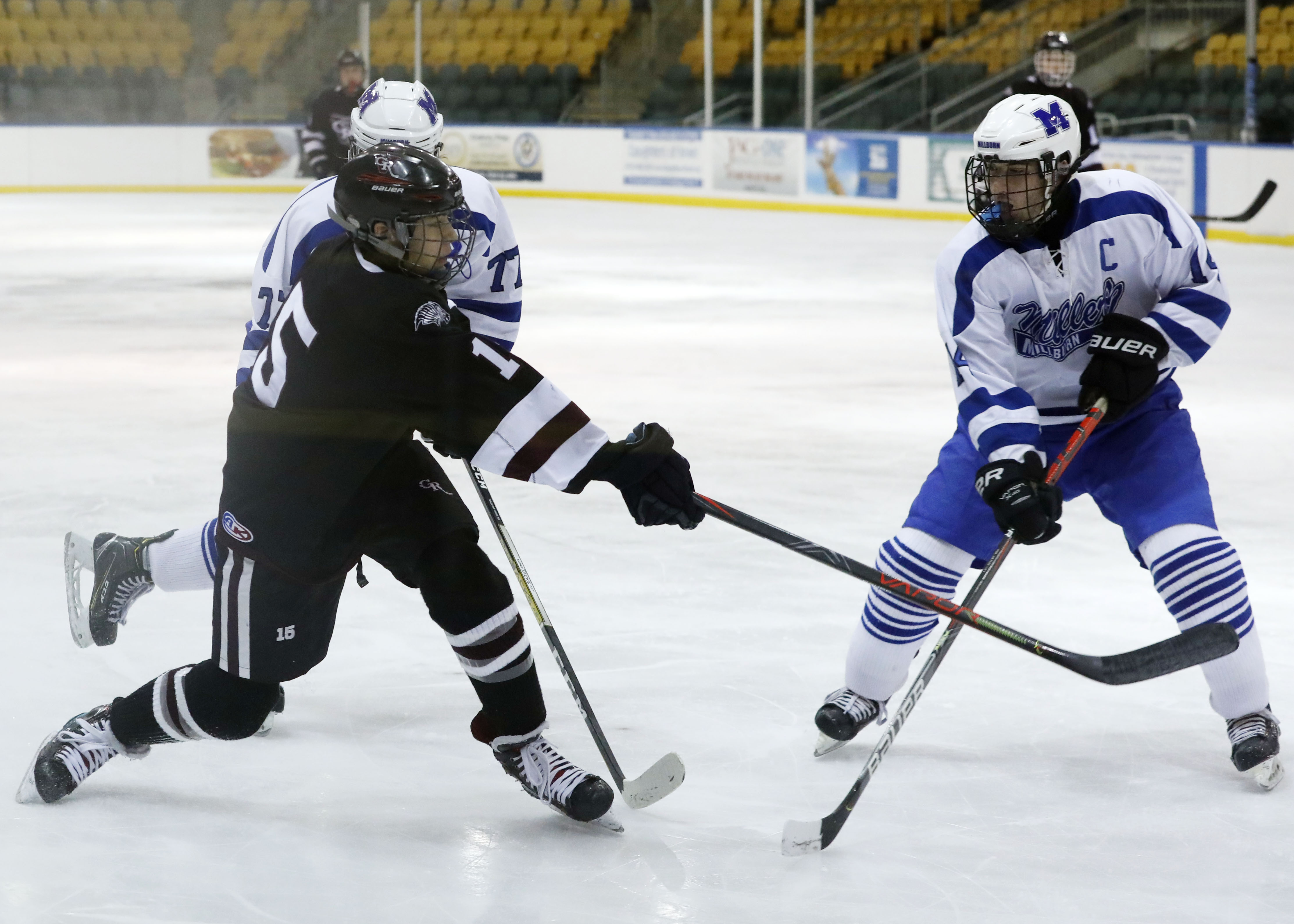 Boys Ice Hockey VeronaGlen Ridge defeat Millburn
