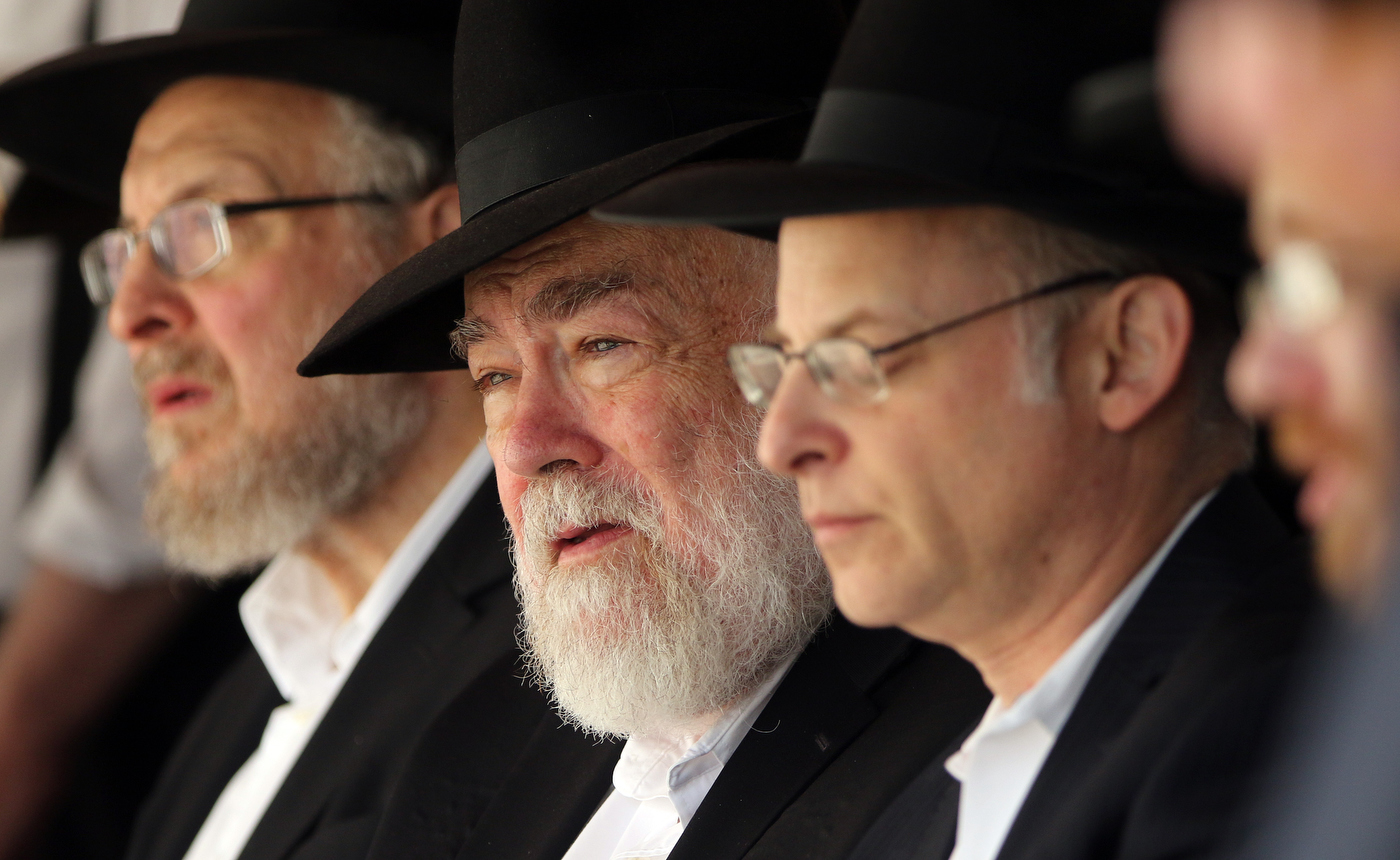 Funeral for Rabbi Shlomo Gissinger Zatzal. Sept. 13, 2019