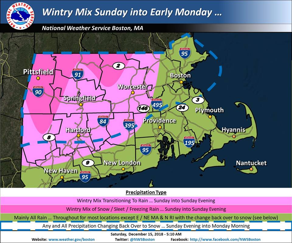 Snow expected Sunday into Monday in Massachusetts - masslive.com