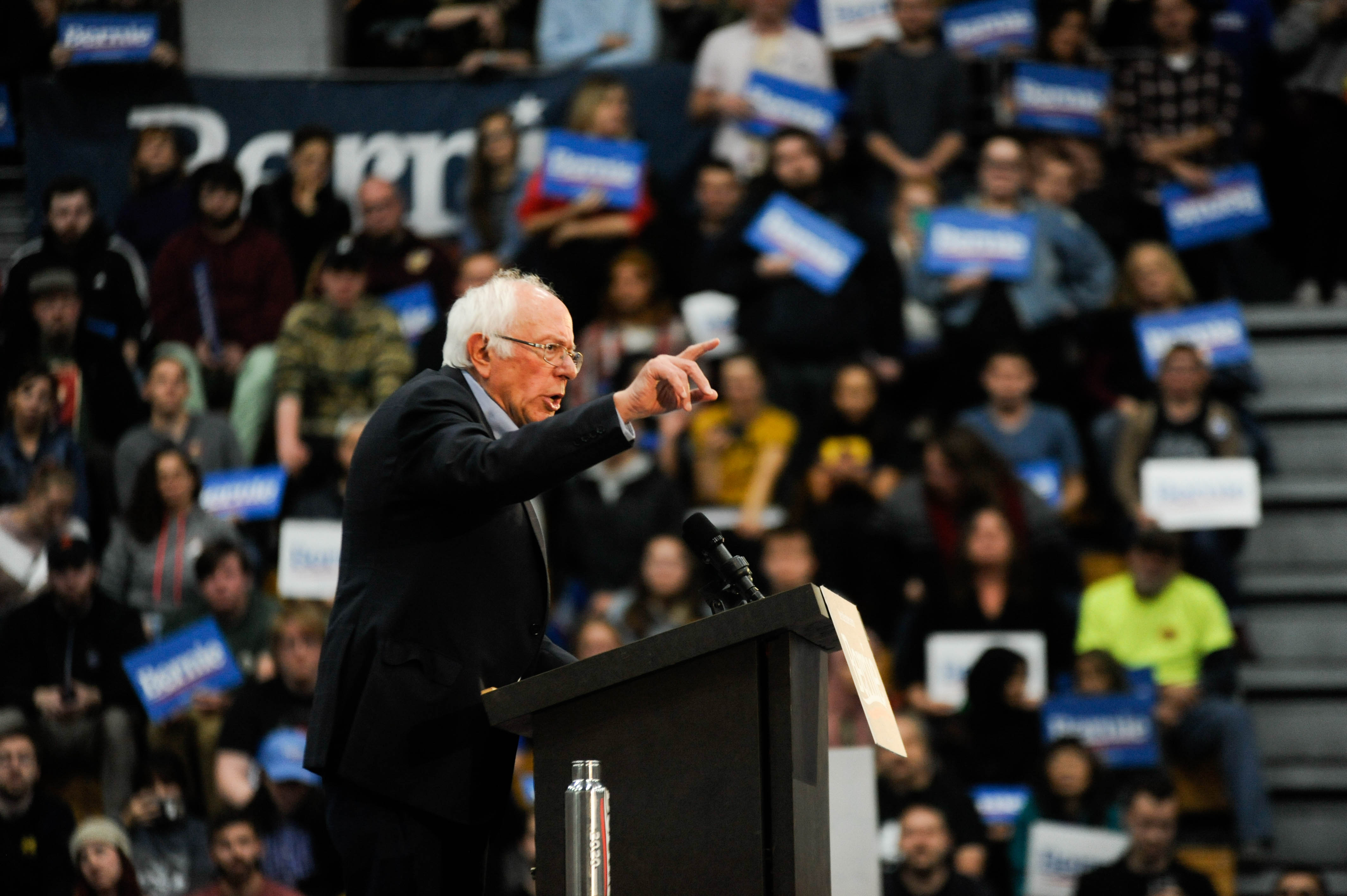 Bernie Sanders rally at Cass Technical High School - mlive.com