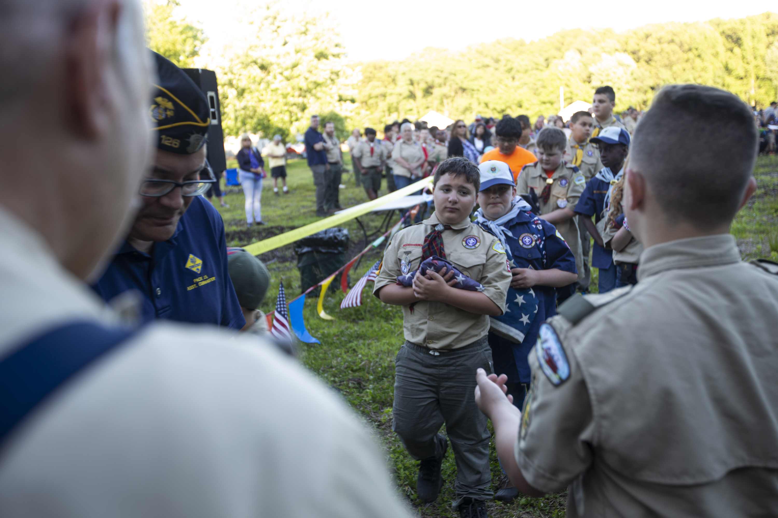 Photos from the Boy Scout Flag Retirement Ceremony - silive.com