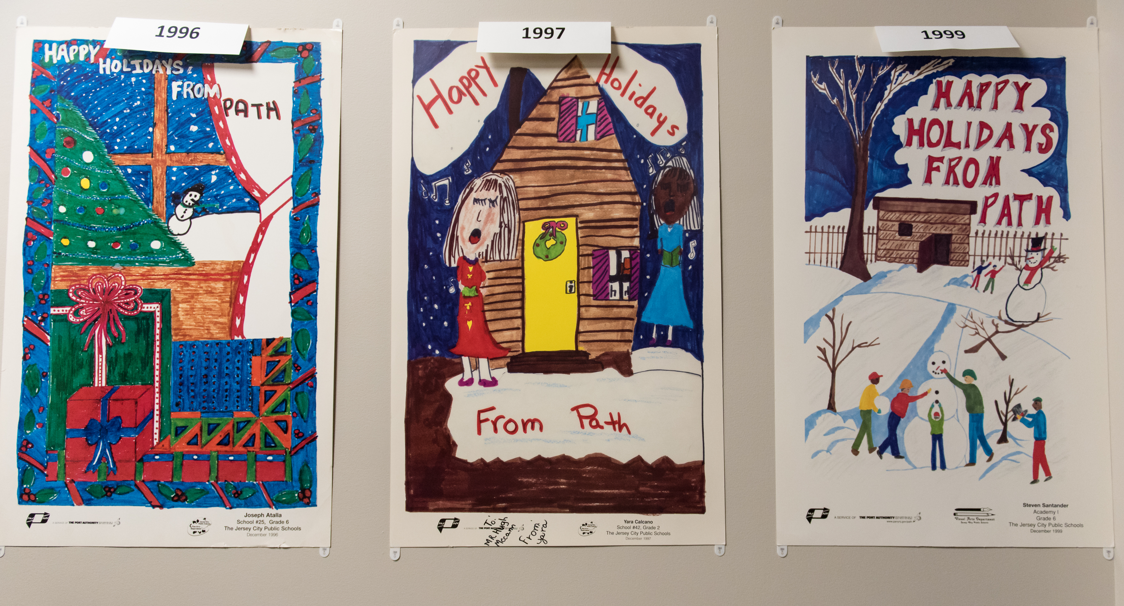 30th annual PATH Holiday Poster contest winners - nj.com