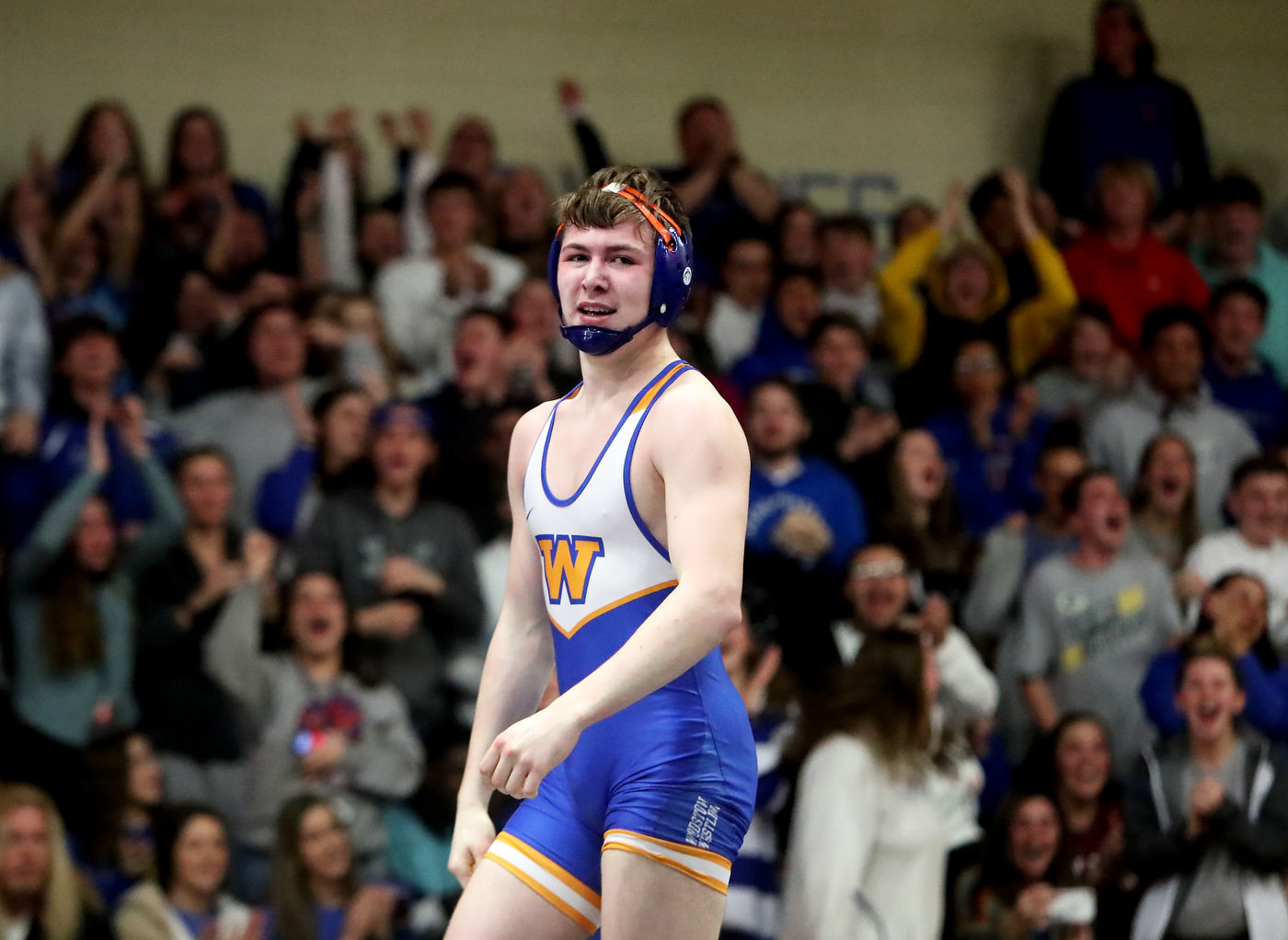 Wrestling Paulsboro defeats Woodstown in SJ Group 1 final, Feb. 14