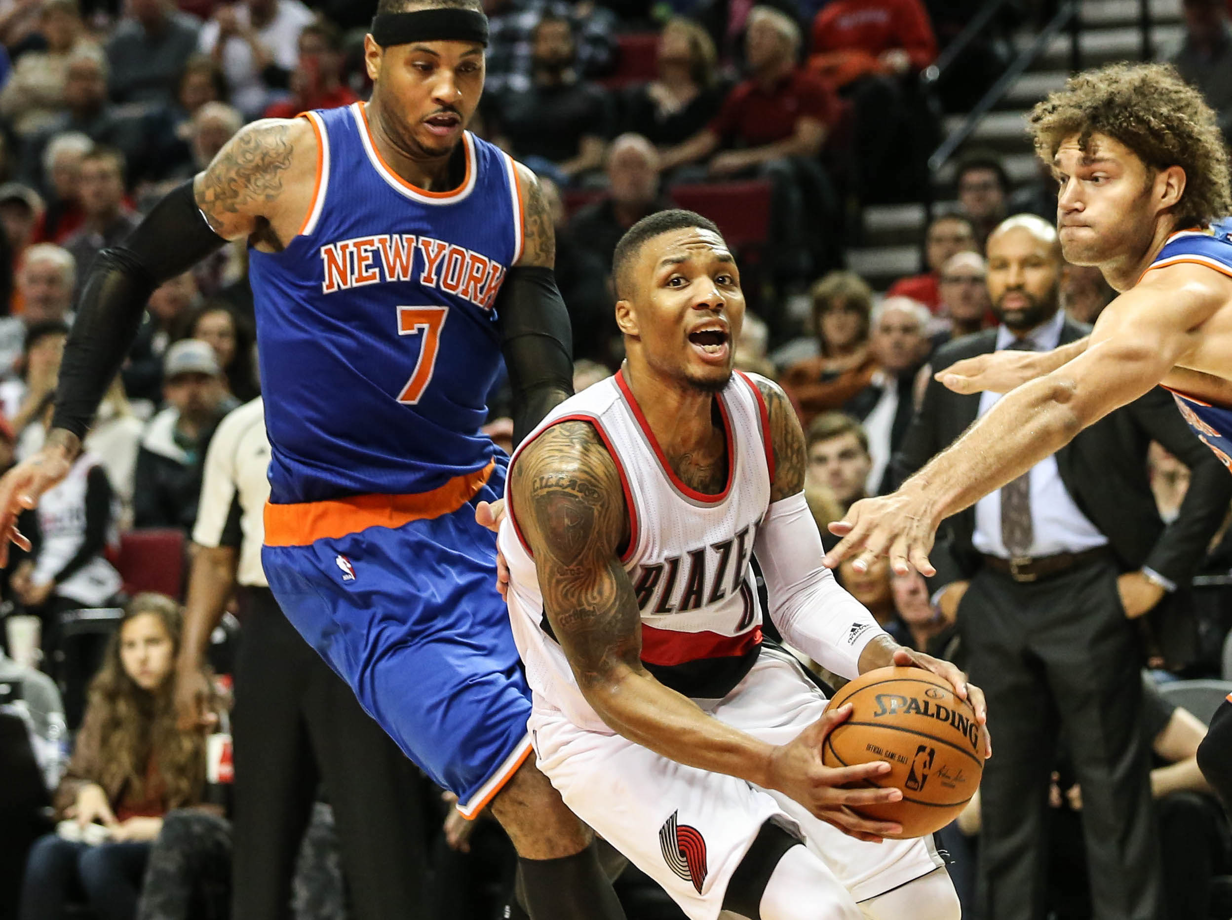 damian lillard carmelo anthony