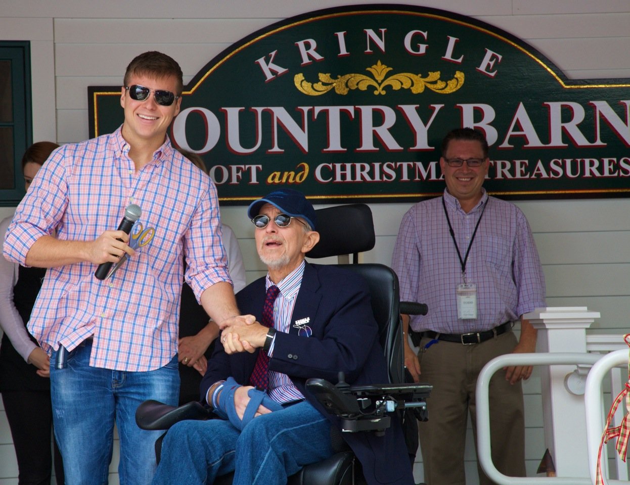 Michael J. Kittredge II, founder of Yankee Candle, over the years