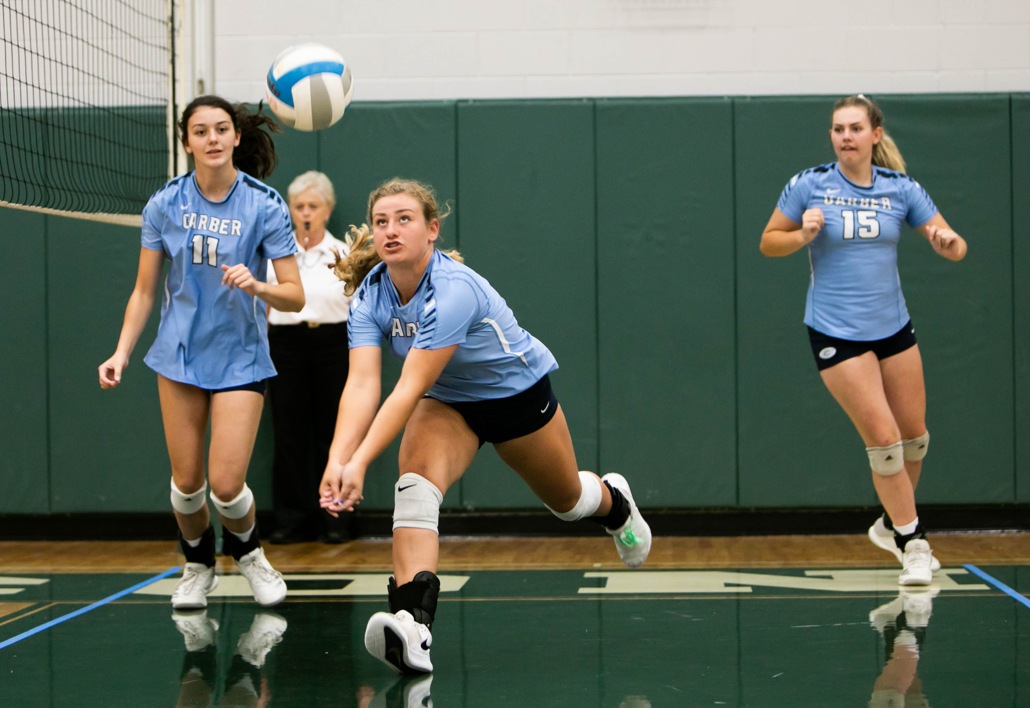 Bay County varsity volleyball tournament at Pinconning High School