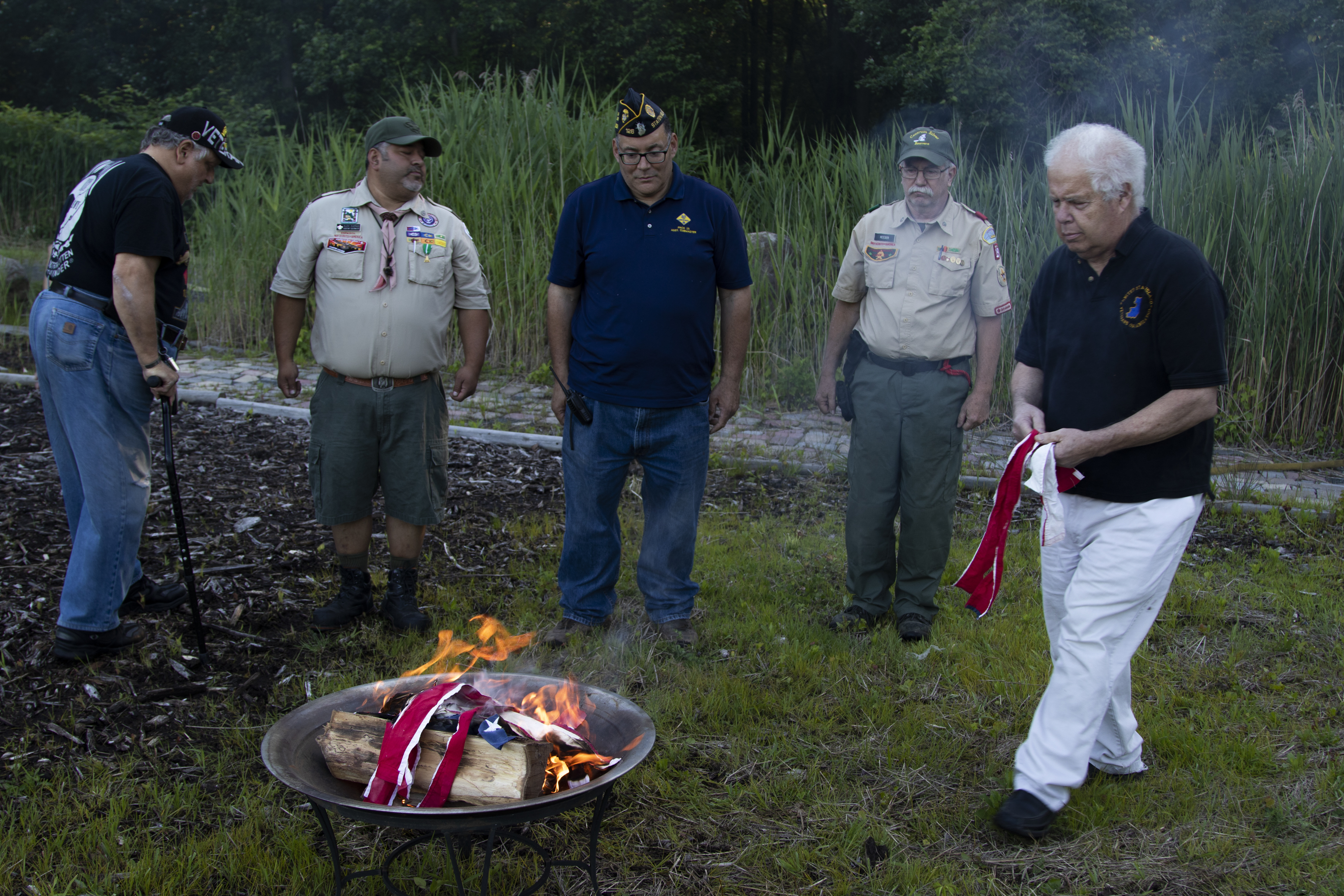 Photos from the Boy Scout Flag Retirement Ceremony - silive.com