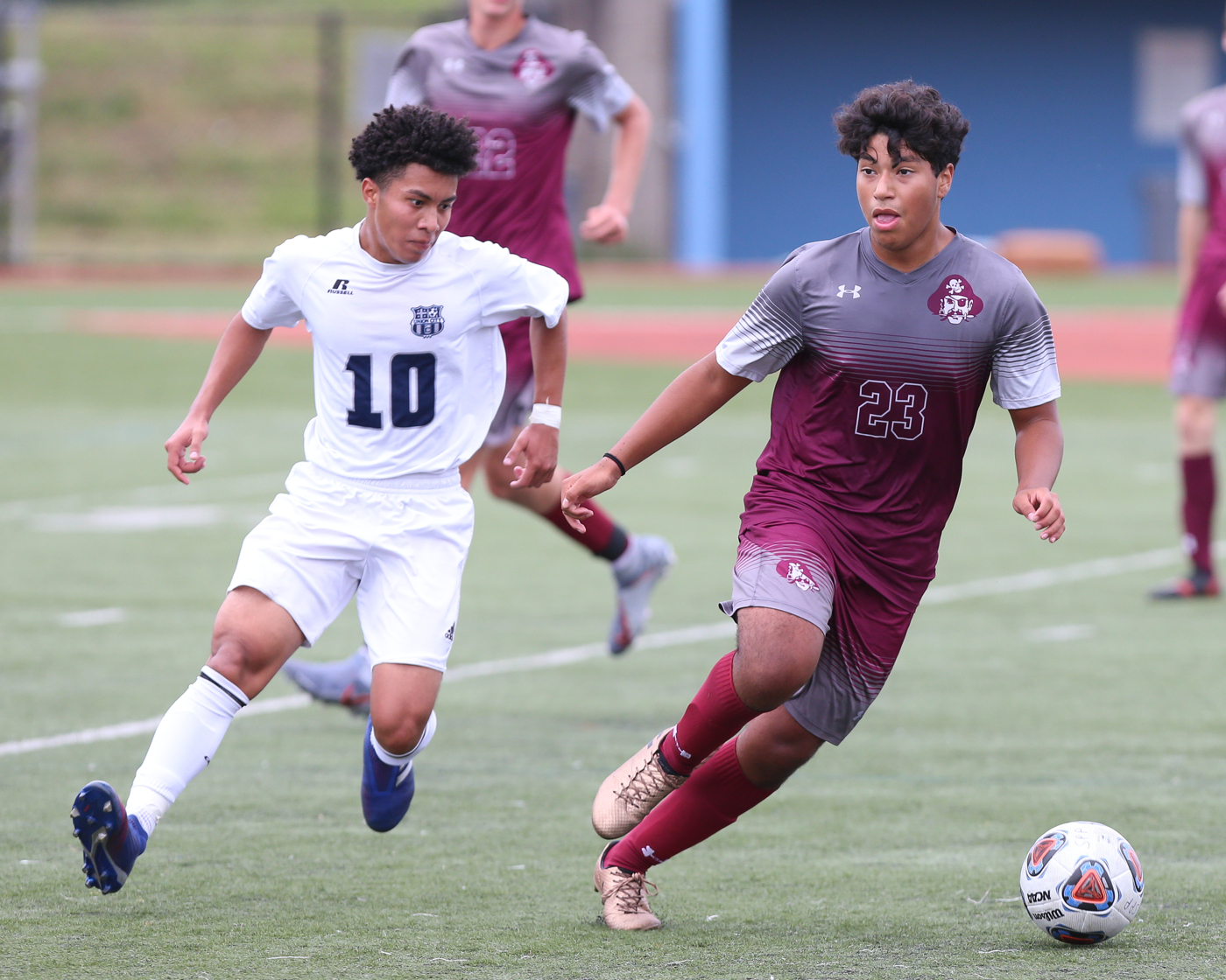 Boys Soccer St. Peter's Prep defeats Union City 20.